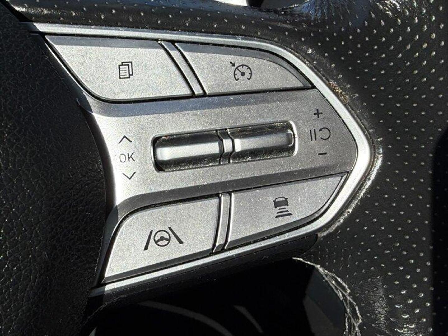 2021 Portofino Gray Hyundai SANTA FE Calligraphy (5NMS5DAL8MH) with an 2.5L Turbo I4 277hp 311ft. lbs. engine, Shiftronic transmission, located at 25355 Eames Street, Channahon, IL, 60410, (815) 467-1807, 41.429108, -88.228432 - Finished in sleek Portofino Gray, this local-trade Calligraphy is basically the VIP section of SUVs. Loaded with all the goodies: Heated and cooled leather Remote start Sunroof Navigation Backup camera AWD confidence for Midwest weather Luxury feel without the luxury-brand attitude. Smooth, cla - Photo#23