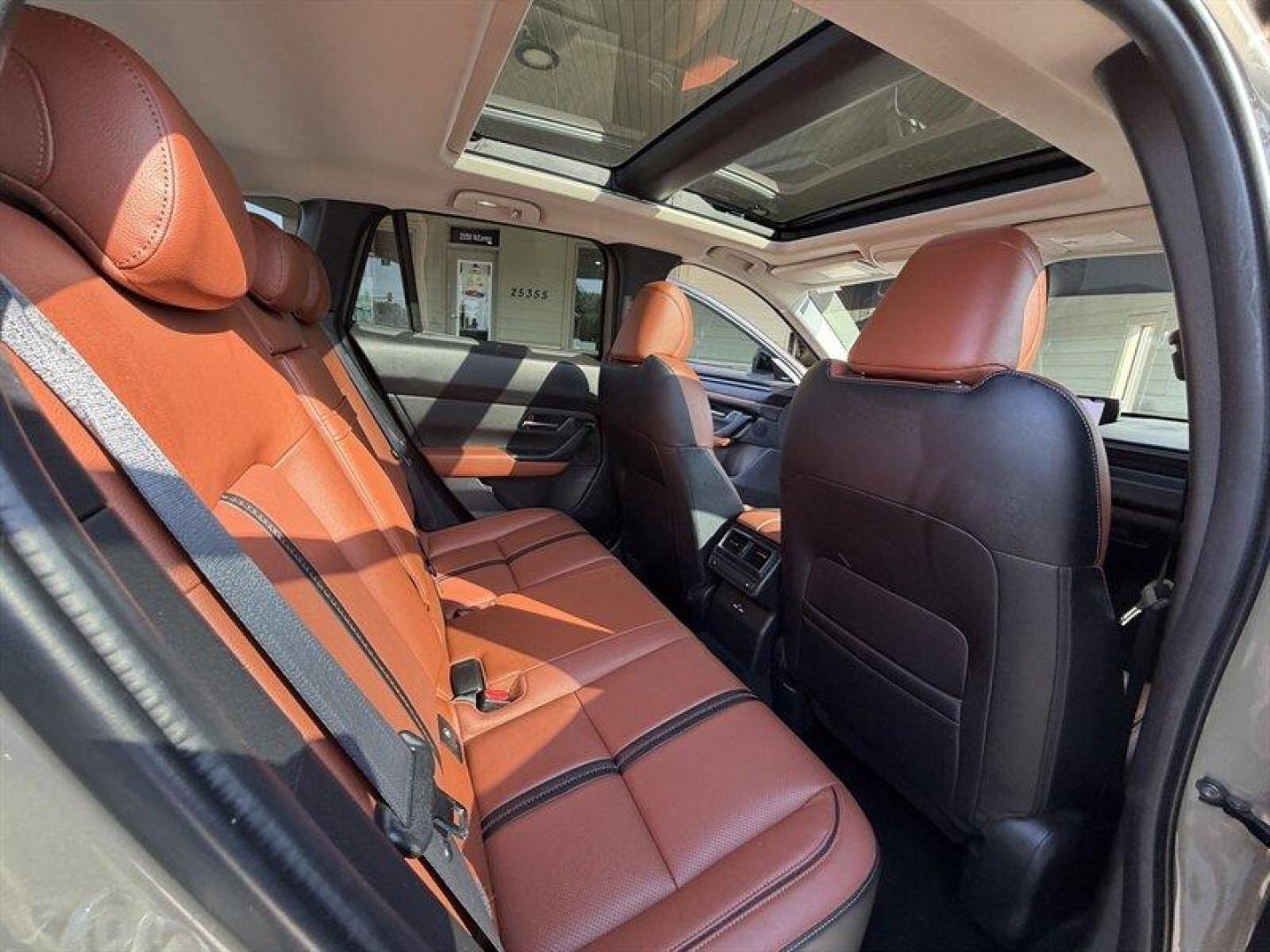 2023 Zircon Sand Metallic Mazda CX-50 2.5 Turbo Premium Plus (7MMVABEYXPN) with an SKYACTIV-G 2.5L Turbo I4 256hp 320ft. lbs. engine, Automatic transmission, located at 25355 Eames Street, Channahon, IL, 60410, (815) 467-1807, 41.429108, -88.228432 - This one looks like it belongs parked outside a mountain lodge with a $9 coffee in the cupholder. Finished in gorgeous Zircon Sand Metallic with stunning Terracotta leather, this AWD Turbo CX-50 is loaded with all the good stuff: Heated and cooled leather seats Heated steering wheel Navigation S - Photo#14