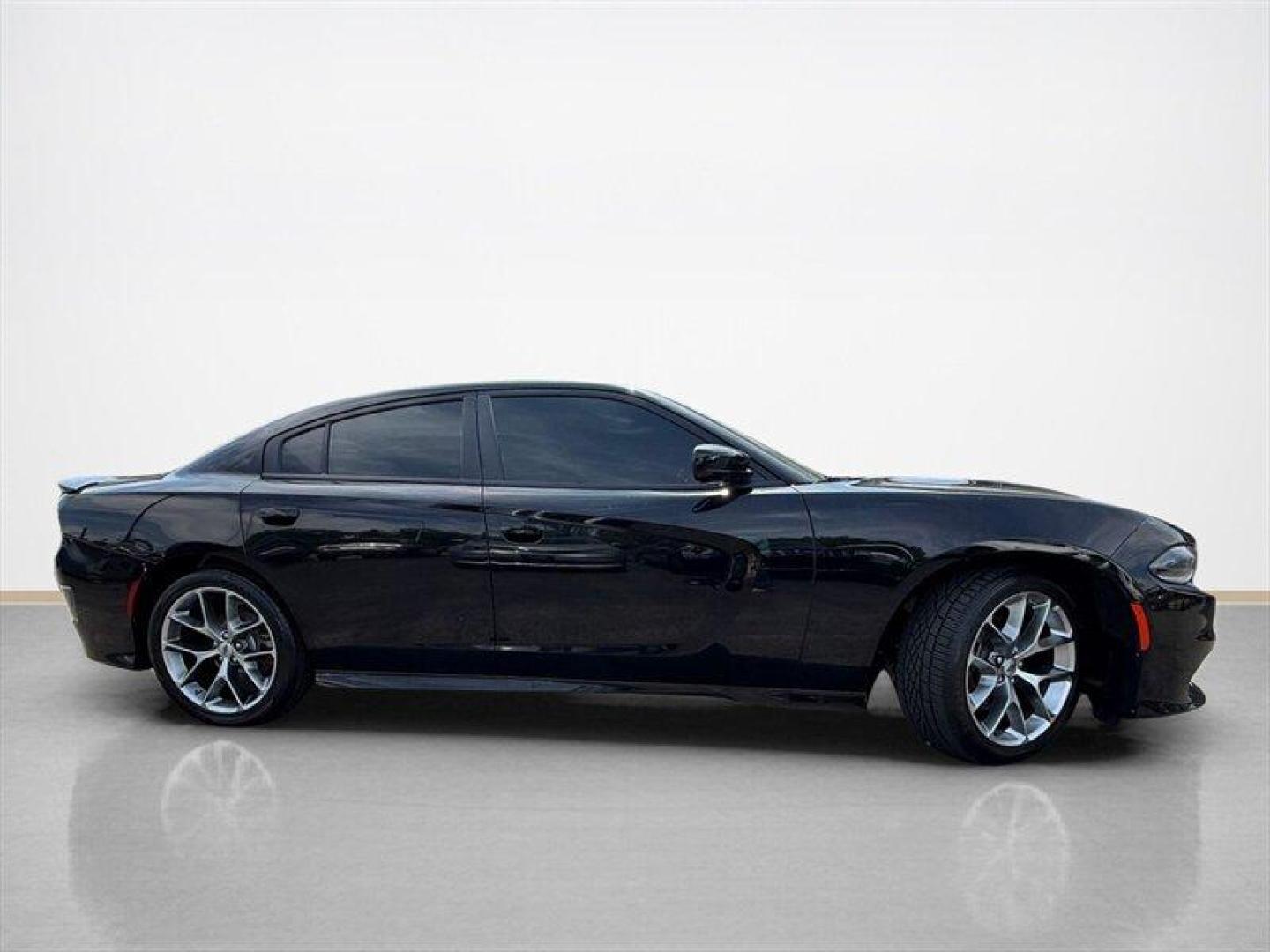 2022 Pitch Black Clear Coat Dodge Charger GT (2C3CDXHG5NH) with an Pentastar 3.6L V6 300hp 264ft. lbs. engine, Automatic transmission, located at 25355 Eames Street, Channahon, IL, 60410, (815) 467-1807, 41.429108, -88.228432 - Unleash the beast with the 2022 Dodge Charger GT a street dominator built to command attention and carve its path with raw power and precision. Under the hood roars the legendary Pentastar 3.6L V6 engine, pushing out a fierce 300 horsepower and 264 ft-lbs of torque. This machine delivers an adrenal - Photo#1