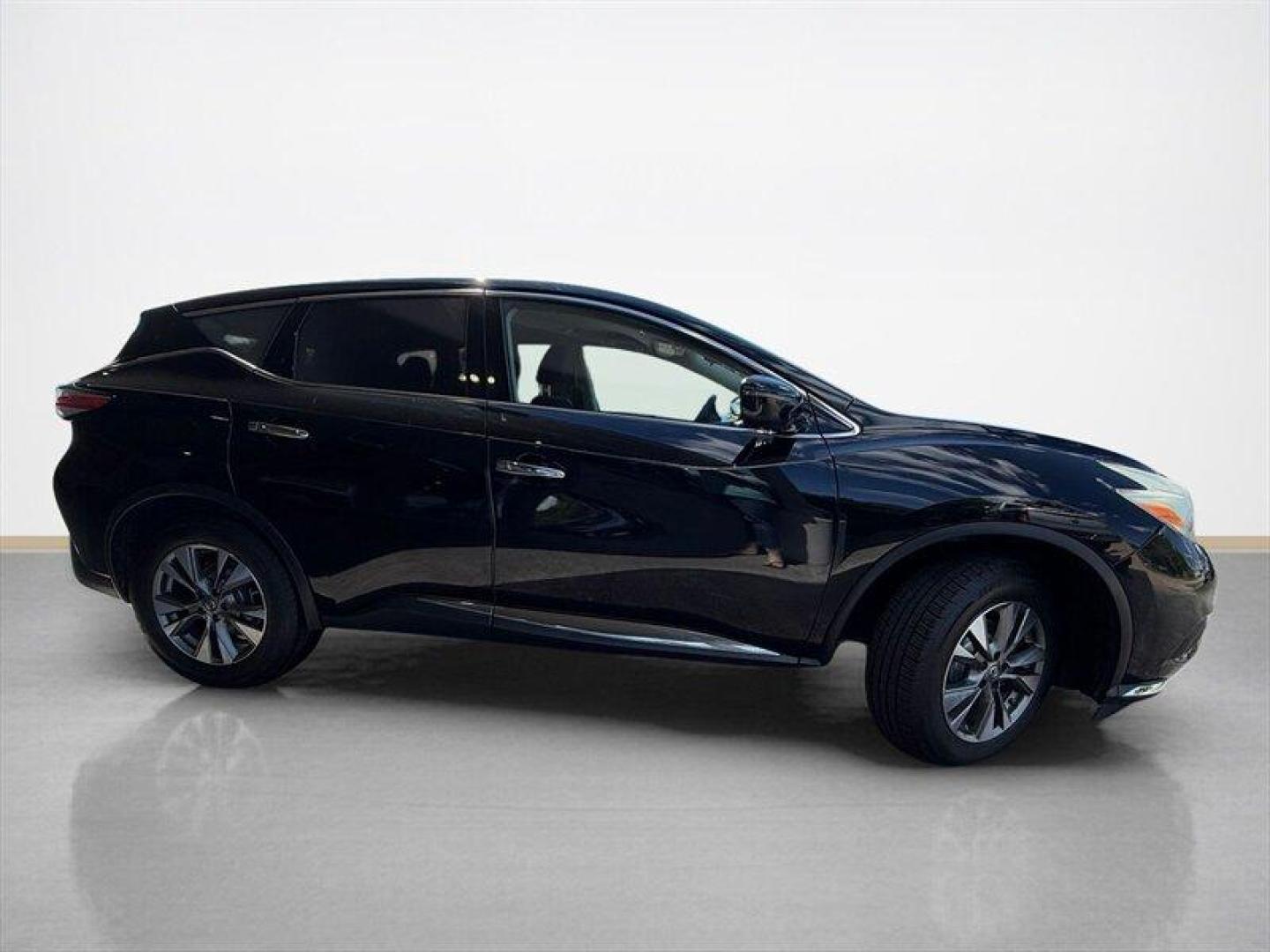 2016 Magnetic Black Nissan Murano S (5N1AZ2MHXGN) with an 3.5L V6 260hp 240ft. lbs. engine, Automatic transmission, located at 25355 Eames Street, Channahon, IL, 60410, (815) 467-1807, 41.429108, -88.228432 - The 2016 Nissan Murano S offers a blend of performance, comfort, and style. Under the hood, it is powered by a 3.5L V6 engine delivering 260 horsepower and 240 ft-lbs of torque, providing a smooth and responsive driving experience. The exterior features a sleek Magnetic Black finish, complemented by- Photo#1