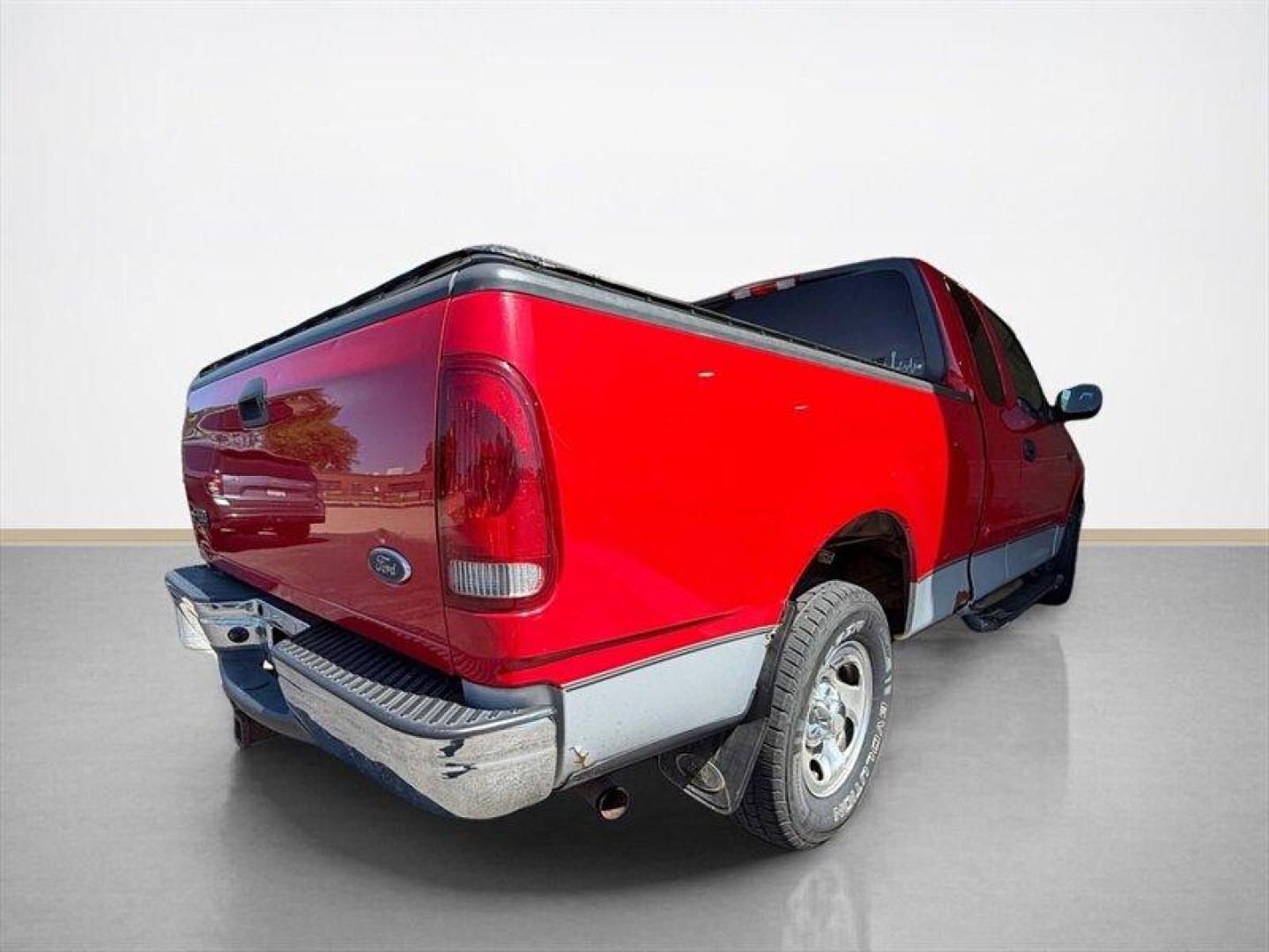 2004 Bright Red Clearcoat Ford F-150 XLT Heritage (2FTRX172X4C) with an 4.2L V6 202hp 252ft. lbs. engine, Automatic transmission, located at 25355 Eames Street, Channahon, IL, 60410, (815) 467-1807, 41.429108, -88.228432 - LOCAL TRADE! RUNS AND DRIVES AND HAS COLD A/C! BODY HAS RUST. SOLD AS IS AS SHOWN WE ARE NOT INSPECTING. - Photo#3