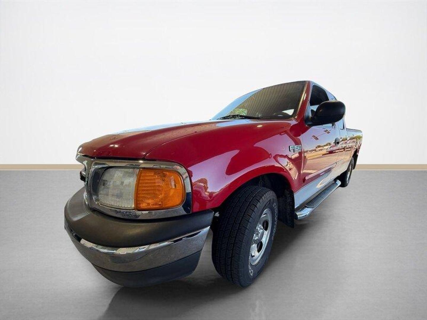 2004 Bright Red Clearcoat Ford F-150 XLT Heritage (2FTRX172X4C) with an 4.2L V6 202hp 252ft. lbs. engine, Automatic transmission, located at 25355 Eames Street, Channahon, IL, 60410, (815) 467-1807, 41.429108, -88.228432 - LOCAL TRADE! RUNS AND DRIVES AND HAS COLD A/C! BODY HAS RUST. SOLD AS IS AS SHOWN WE ARE NOT INSPECTING. - Photo#7