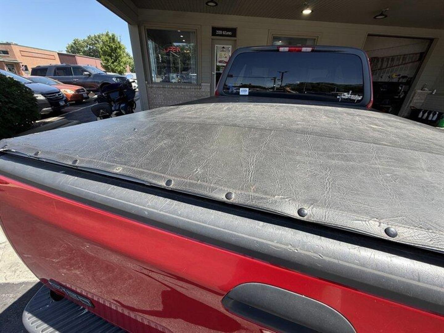 2004 Bright Red Clearcoat Ford F-150 XLT Heritage (2FTRX172X4C) with an 4.2L V6 202hp 252ft. lbs. engine, Automatic transmission, located at 25355 Eames Street, Channahon, IL, 60410, (815) 467-1807, 41.429108, -88.228432 - LOCAL TRADE! RUNS AND DRIVES AND HAS COLD A/C! BODY HAS RUST. SOLD AS IS AS SHOWN WE ARE NOT INSPECTING. - Photo#18