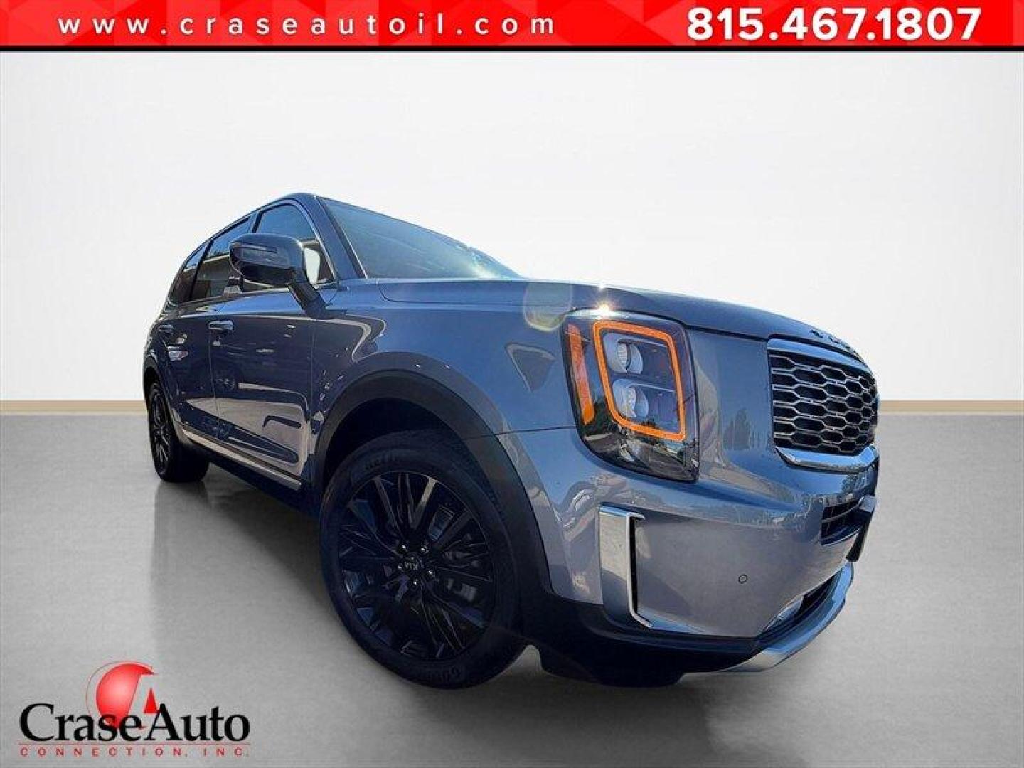 2020 Everlasting Silver Kia Telluride SX (5XYP5DHC7LG) with an 3.8L V6 291hp 262ft. lbs. engine, Automatic transmission, located at 25355 Eames Street, Channahon, IL, 60410, (815) 467-1807, 41.429108, -88.228432 - BIG SUV ENERGY. ZERO DEALER PREP FEES. This 2020 Kia Telluride SX AWD is serving luxury without the luxury price tag. Gravity Gray with Black Rims Heated and Cooled Leather Seats Navigation Bucket Seats Backup Camera Panoramic Sunroof AWD Confidence And here's the best part... FULLY SERVICED - Photo#0