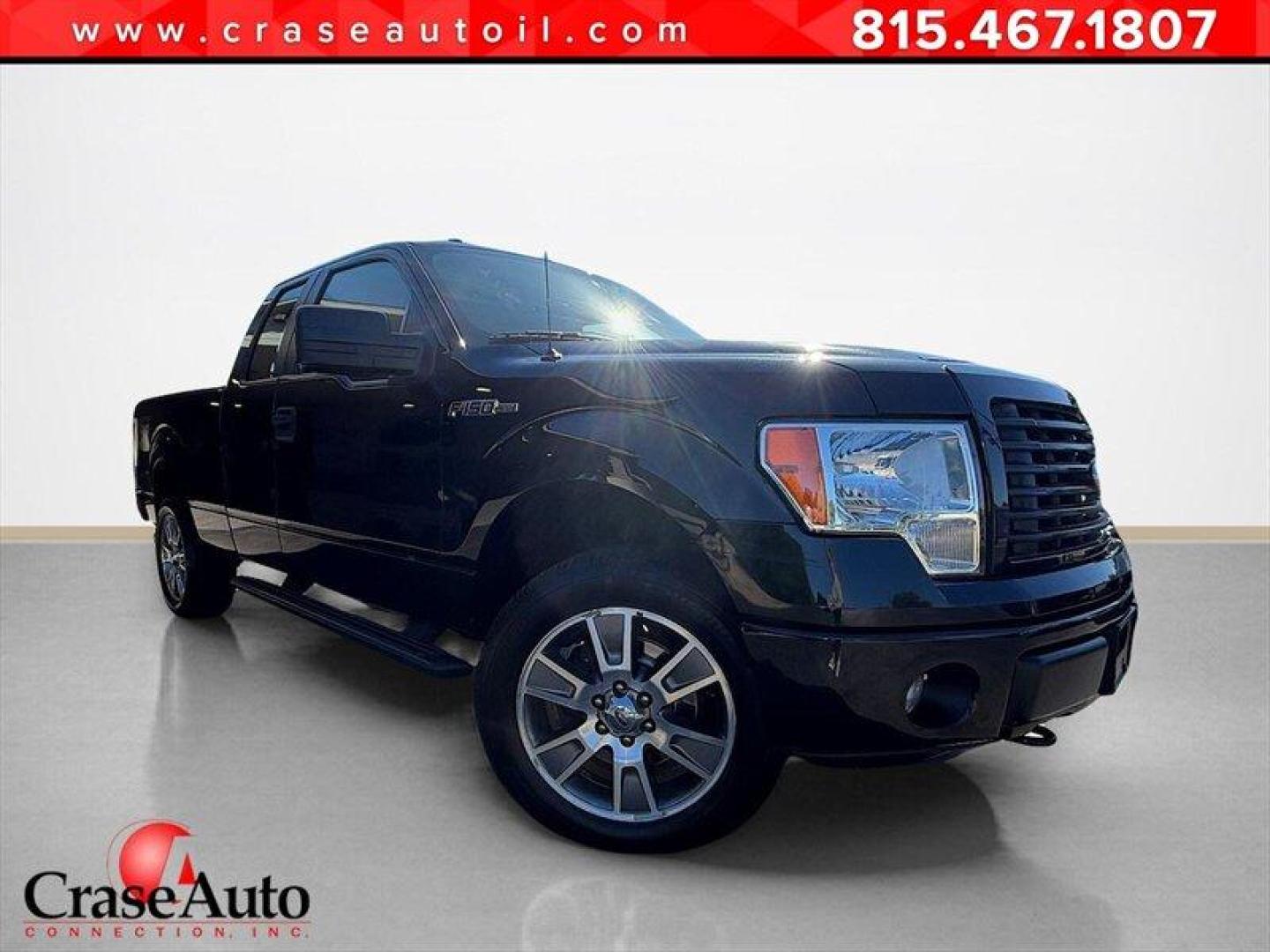 2014 Tuxedo Black Metallic Ford F-150 STX (1FTEX1EM3EF) with an 3.7L Flex Fuel V6 302hp 278ft. lbs. engine, Automatic transmission, located at 25355 Eames Street, Channahon, IL, 60410, (815) 467-1807, 41.429108, -88.228432 - Ready to turn heads and haul with serious style? Feast your eyes on this 2014 Ford F-150 STX in the sleek and sophisticated Tuxedo Black Metallicbecause black isnt just a color, its an attitude. Under the hood, this beast runs on a 3.7L Flex Fuel V6, pumping out a juicy 302 horsepower and 278 ft-lbs - Photo#0