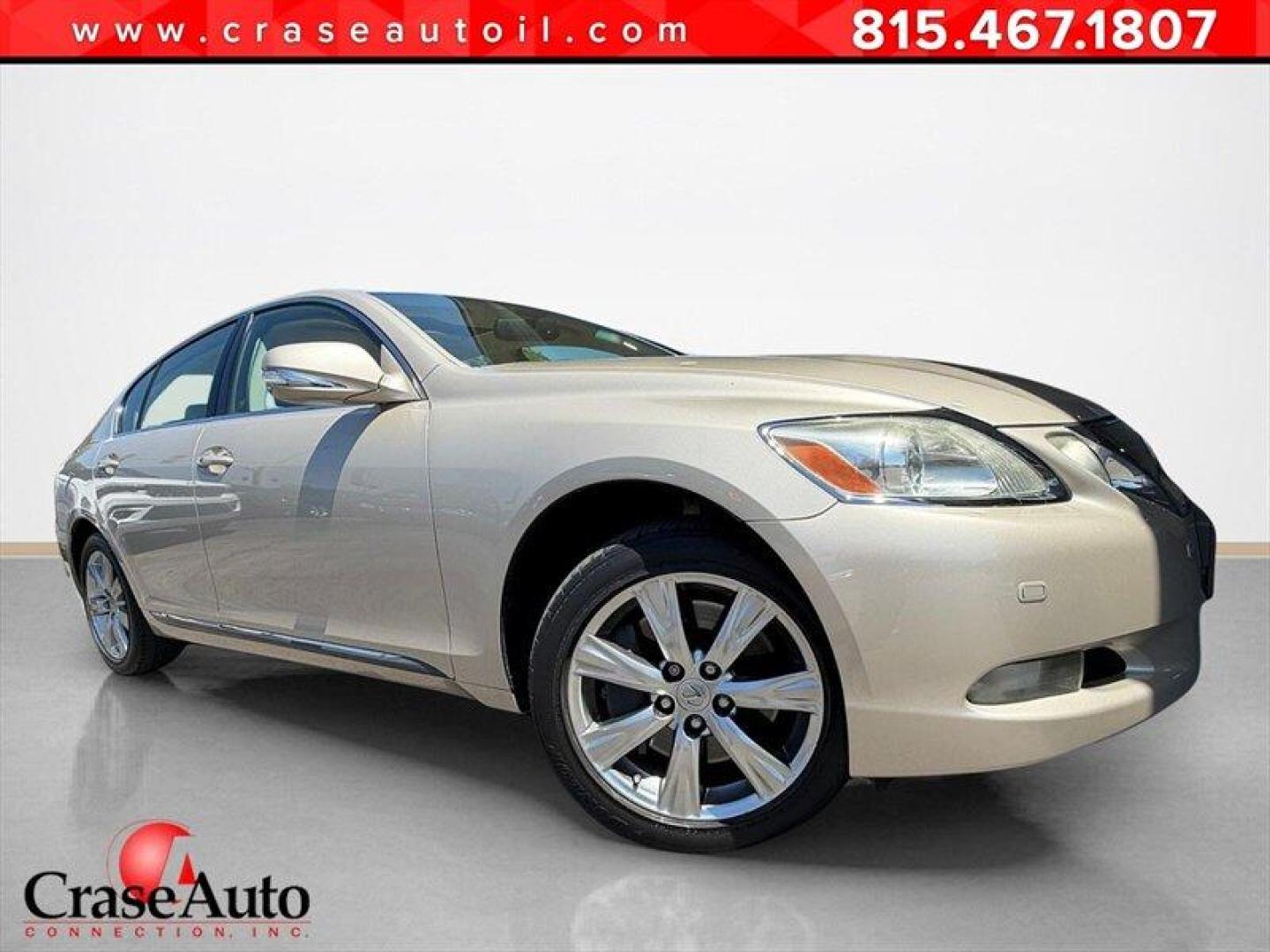 2010 Tan Lexus GS 350 (JTHCE1KS4A0) with an 3.5L V6 303hp 274ft. lbs. engine, Automatic transmission, located at 25355 Eames Street, Channahon, IL, 60410, (815) 467-1807, 41.429108, -88.228432 - Feast your eyes on this stunning 2010 Lexus GS 350, dressed to impress in a sleek Satin Cashmere Metallic exterior that practically shines with sophistication. Slide inside, and you'll be wrapped in plush Parchment leather that says, "Luxury? Oh, honey, I *am* luxury." Under the hood, it's packing - Photo#0