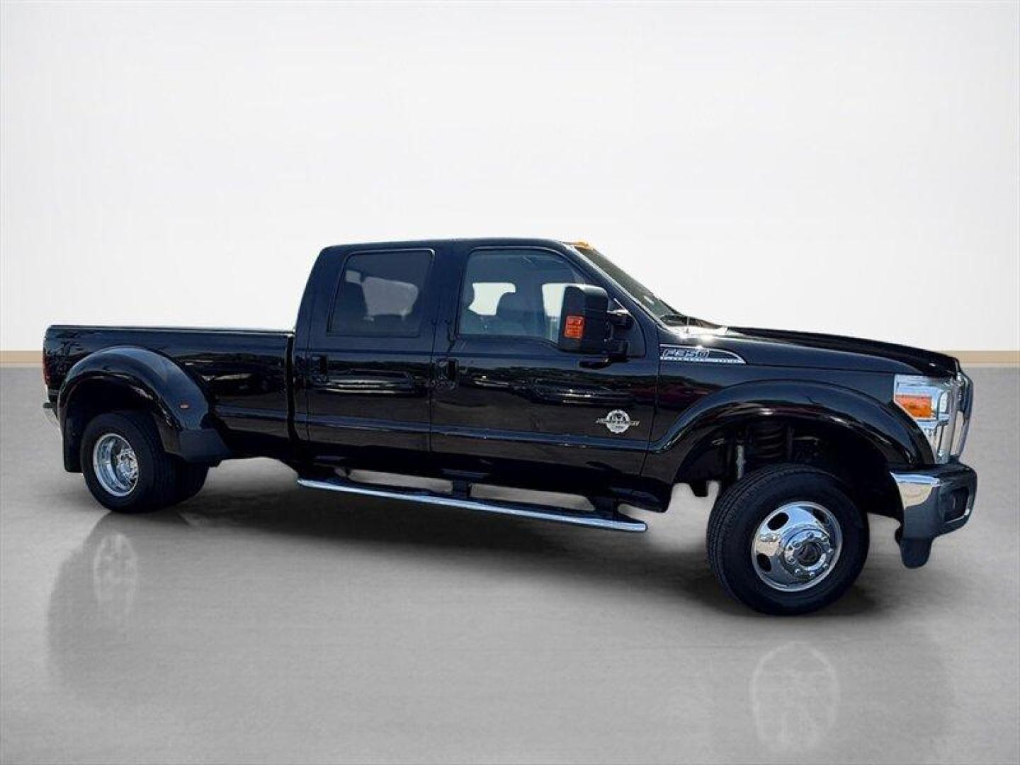 2016 Shadow Black Ford F-350 Super Duty Lariat DRW (1FT8W3DT3GE) with an 6.7 engine, Automatic transmission, located at 25355 Eames Street, Channahon, IL, 60410, (815) 467-1807, 41.429108, -88.228432 - Looking for a truck that means business but still knows how to have fun? Feast your eyes on this 2016 Ford F-350 Super Duty Lariat, powered by a beastly 6.7L engine thats ready to haul, tow, and then some all while you pretend youre starring in your own action movie. Dressed in sleek Shadow Black, - Photo#1