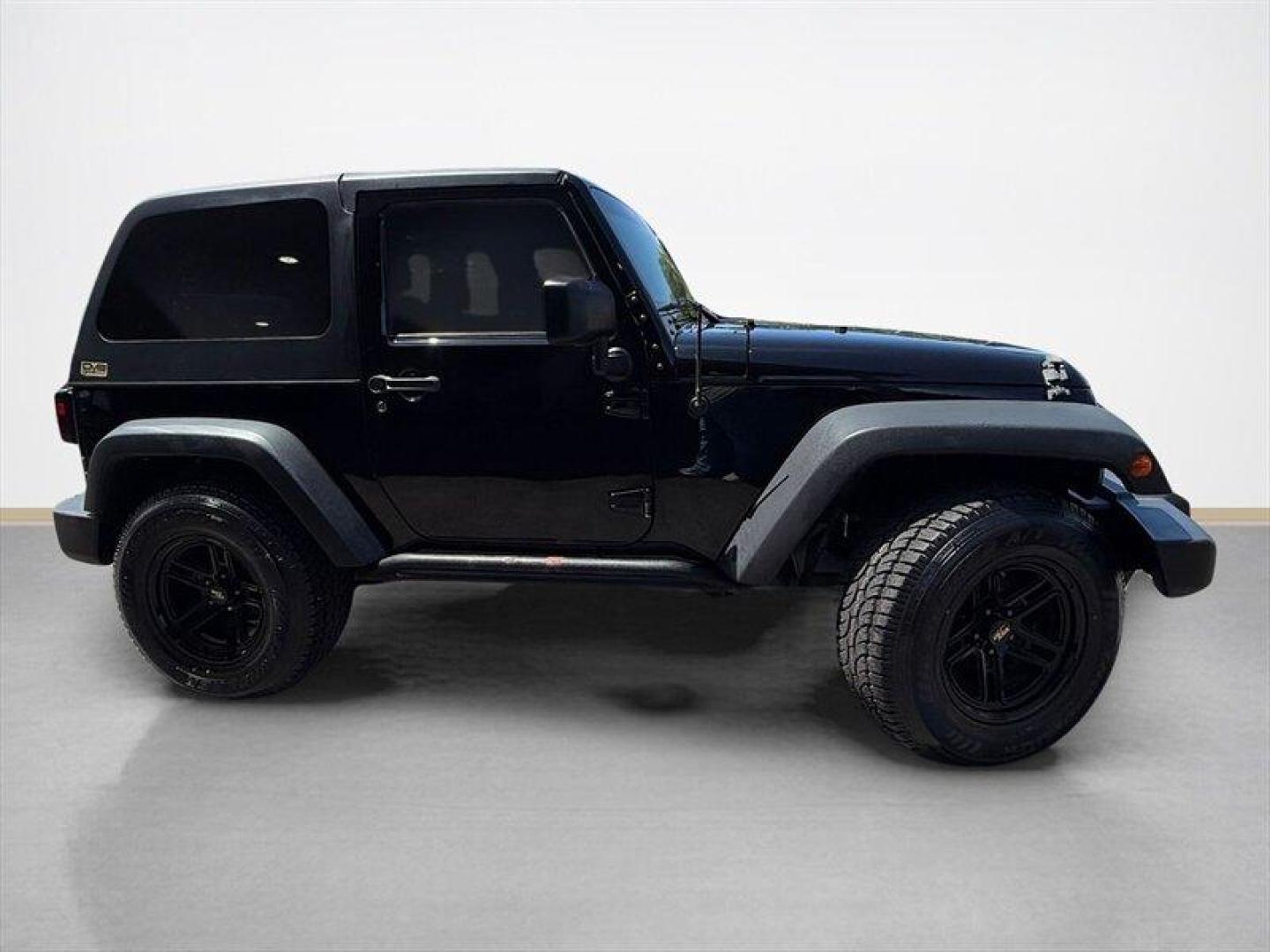 2018 Black Clear Coat Jeep Wrangler JK Sport (1C4AJWAG5JL) with an 3.6L V6 285hp 260ft. lbs. engine, 6 Speed Manual transmission, located at 25355 Eames Street, Channahon, IL, 60410, (815) 467-1807, 41.429108, -88.228432 - Unleash your wild side with this 2018 Jeep Wrangler JK Sport the ultimate off-road machine built to conquer any terrain and dominate the road. Powered by a fierce 3.6L V6 engine delivering a robust 285 horsepower and 260 ft-lbs of torque, this beast roars to life with unstoppable power and relentle - Photo#0