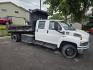 2004 White GMC TopKick C5500 (1GDE5E1124F) with an Duramax 6.6L V8 300hp 520ft. lbs. engine, Automatic transmission, located at 25355 Eames Street, Channahon, IL, 60410, (815) 467-1807, 41.429108, -88.228432- Photo#0
