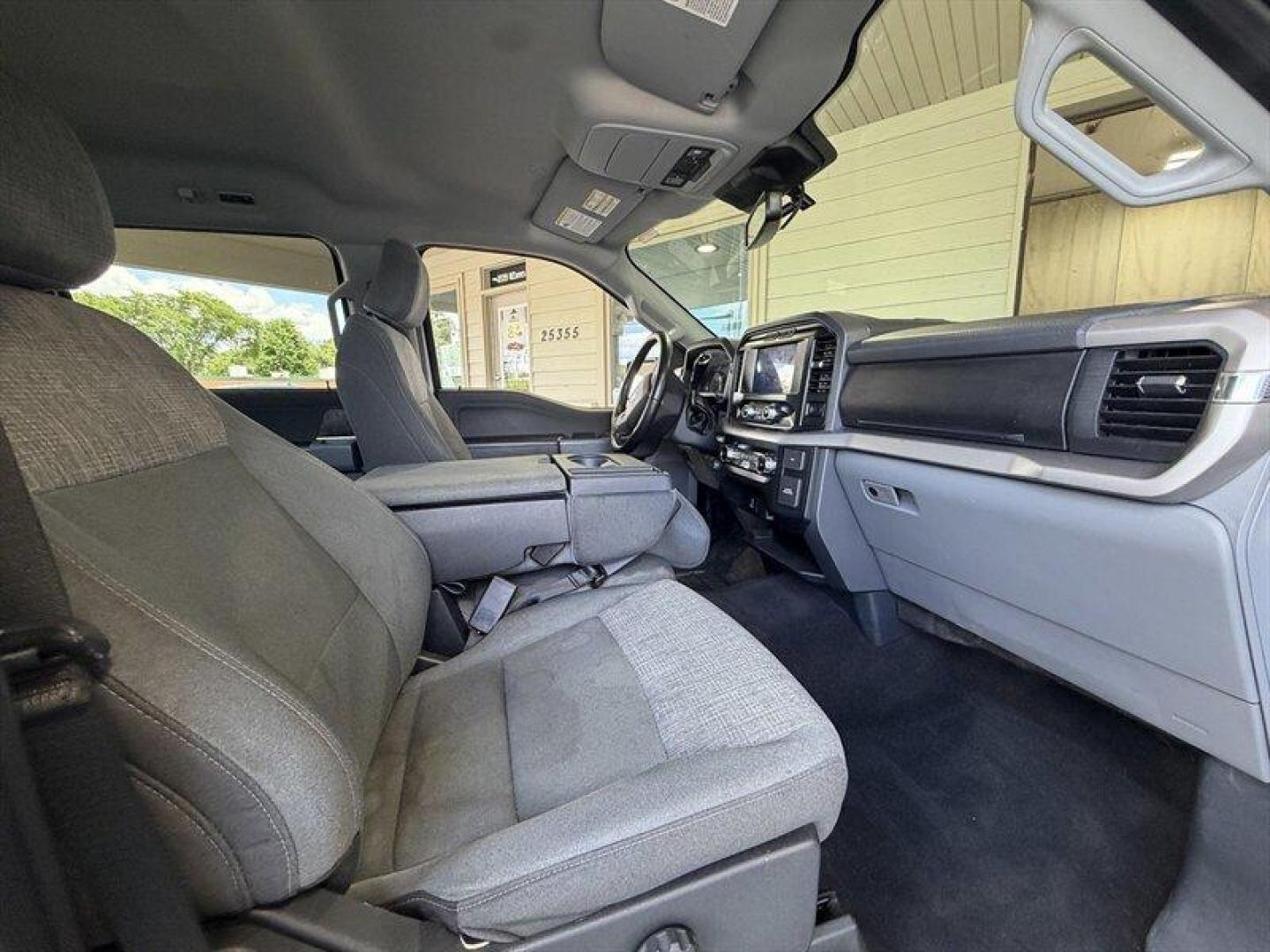 2022 Oxford White Ford F-150 XLT (1FTFW1E50NK) with an 5.0L Flex Fuel V8 400hp 410ft. lbs. engine, Automatic transmission, located at 25355 Eames Street, Channahon, IL, 60410, (815) 467-1807, 41.429108, -88.228432 - Forget the turbo debates. This one has the engine everyone asks for. A hard-to-find, true original 5.0L V8 under the hood, backed by the comfort and capability that made the F-150 America's favorite truck. 5.0L V8 Crew Cab 4x4 XLT Package Good miles Just serviced Texas truck Ready for work, towing- Photo#11