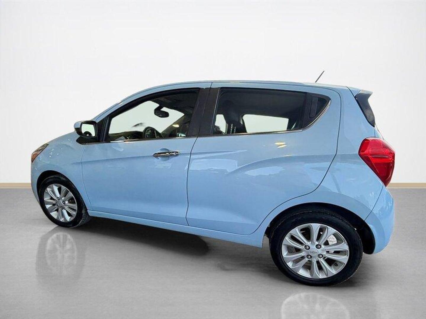 2016 Electric Blue Metallic Chevrolet Spark 2LT (KL8CF6SA0GC) with an Ecotec 1.4L I4 98hp 94ft. lbs. engine, Automatic transmission, located at 25355 Eames Street, Channahon, IL, 60410, (815) 467-1807, 41.429108, -88.228432 - Big personality. Tiny gas bill. If you're tired of watching your paycheck disappear at the gas pump, this low-mileage Spark is ready to save the day. Low miles Fuel-sipping 4-cylinder Leather interior 2LT package Easy to park Affordable to own Freshly serviced Perfect for first-time drivers, comm- Photo#6