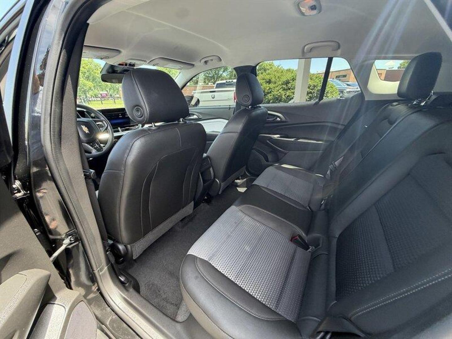 2024 Mosaic Black Metallic Chevrolet Trax LT (KL77LHE22RC) with an ECOTEC 1.2L Turbo I3 137hp 162ft. lbs. engine, Automatic transmission, located at 25355 Eames Street, Channahon, IL, 60410, (815) 467-1807, 41.429108, -88.228432 - Why pay new-car prices when you can get the new body style without the new-car sticker shock? This redesigned Trax LT has the look, technology, and comfort people want, with good miles and fresh service already done. LT Package New body style Good miles Remote start Backup camera Freshly serviced- Photo#14