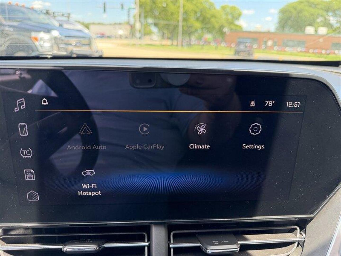 2024 Mosaic Black Metallic Chevrolet Trax LT (KL77LHE22RC) with an ECOTEC 1.2L Turbo I3 137hp 162ft. lbs. engine, Automatic transmission, located at 25355 Eames Street, Channahon, IL, 60410, (815) 467-1807, 41.429108, -88.228432 - Why pay new-car prices when you can get the new body style without the new-car sticker shock? This redesigned Trax LT has the look, technology, and comfort people want, with good miles and fresh service already done. LT Package New body style Good miles Remote start Backup camera Freshly serviced- Photo#18