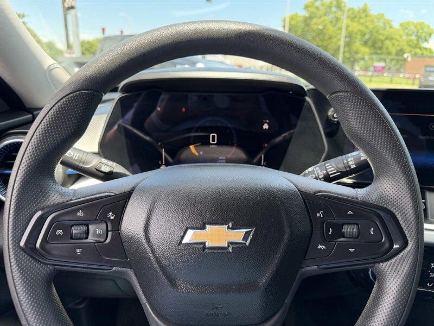 2024 Mosaic Black Metallic Chevrolet Trax LT (KL77LHE22RC) with an ECOTEC 1.2L Turbo I3 137hp 162ft. lbs. engine, Automatic transmission, located at 25355 Eames Street, Channahon, IL, 60410, (815) 467-1807, 41.429108, -88.228432 - Why pay new-car prices when you can get the new body style without the new-car sticker shock? This redesigned Trax LT has the look, technology, and comfort people want, with good miles and fresh service already done. LT Package New body style Good miles Remote start Backup camera Freshly serviced- Photo#20