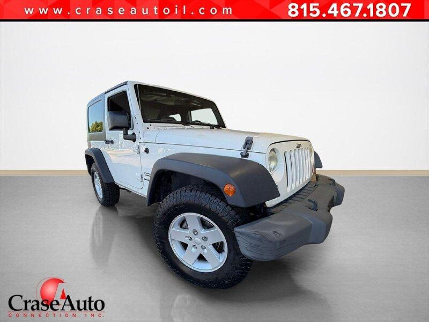 2010 Stone White Clear Coat Jeep Wrangler Sport (1J4AA2D11AL) with an 3.8L V6 202hp 237ft. lbs. engine, Automatic transmission, located at 25355 Eames Street, Channahon, IL, 60410, (815) 467-1807, 41.429108, -88.228432 - Some vehicles are transportation. Some are a lifestyle. This Wrangler is the real deallow miles, freshly serviced, and ready for whatever adventure comes next. 4x4 Low miles Hard top Cold A/C New tires New front brakes Freshly serviced No fancy gimmicks. No unnecessary extras. Just a classic Wran- Photo#0