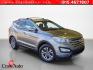 2015 Mineral Gray Hyundai Santa Fe (5XYZUDLBXFG) with an 2.4L I4 190hp 181ft. lbs. engine, Automatic transmission, located at 25355 Eames Street, Channahon, IL, 60410, (815) 467-1807, 41.429108, -88.228432 - Experience reliable performance and practical design with this 2015 Hyundai Santa Fe 2.4L. Powered by a 2.4L inline-4 engine delivering 190 horsepower and 181 lb-ft of torque, this SUV offers a balanced combination of power and efficiency. Finished in Mineral Gray on the exterior and complemented by - Photo#0