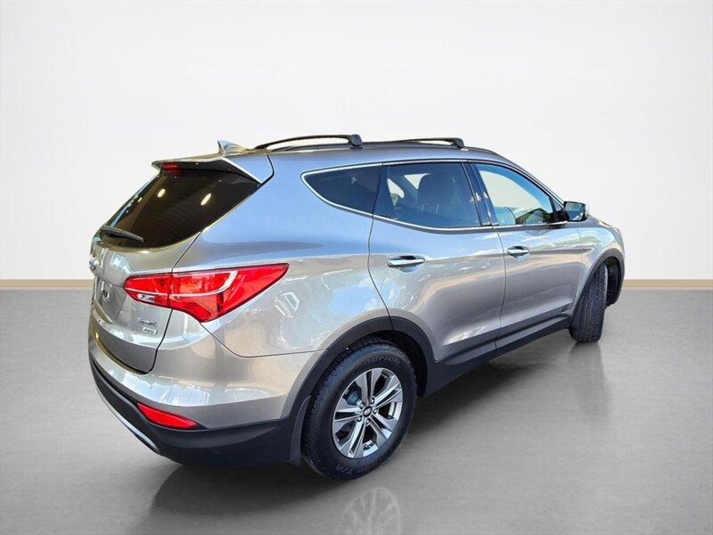 2015 Mineral Gray Hyundai Santa Fe (5XYZUDLBXFG) with an 2.4L I4 190hp 181ft. lbs. engine, Automatic transmission, located at 25355 Eames Street, Channahon, IL, 60410, (815) 467-1807, 41.429108, -88.228432 - Experience reliable performance and practical design with this 2015 Hyundai Santa Fe 2.4L. Powered by a 2.4L inline-4 engine delivering 190 horsepower and 181 lb-ft of torque, this SUV offers a balanced combination of power and efficiency. Finished in Mineral Gray on the exterior and complemented by - Photo#3