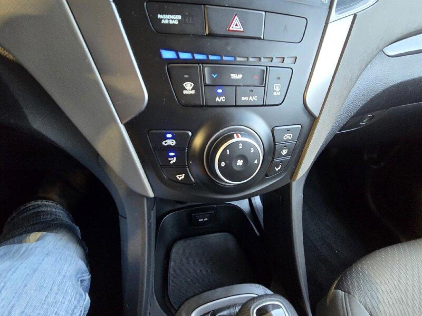 2015 Mineral Gray Hyundai Santa Fe (5XYZUDLBXFG) with an 2.4L I4 190hp 181ft. lbs. engine, Automatic transmission, located at 25355 Eames Street, Channahon, IL, 60410, (815) 467-1807, 41.429108, -88.228432 - Experience reliable performance and practical design with this 2015 Hyundai Santa Fe 2.4L. Powered by a 2.4L inline-4 engine delivering 190 horsepower and 181 lb-ft of torque, this SUV offers a balanced combination of power and efficiency. Finished in Mineral Gray on the exterior and complemented by - Photo#18