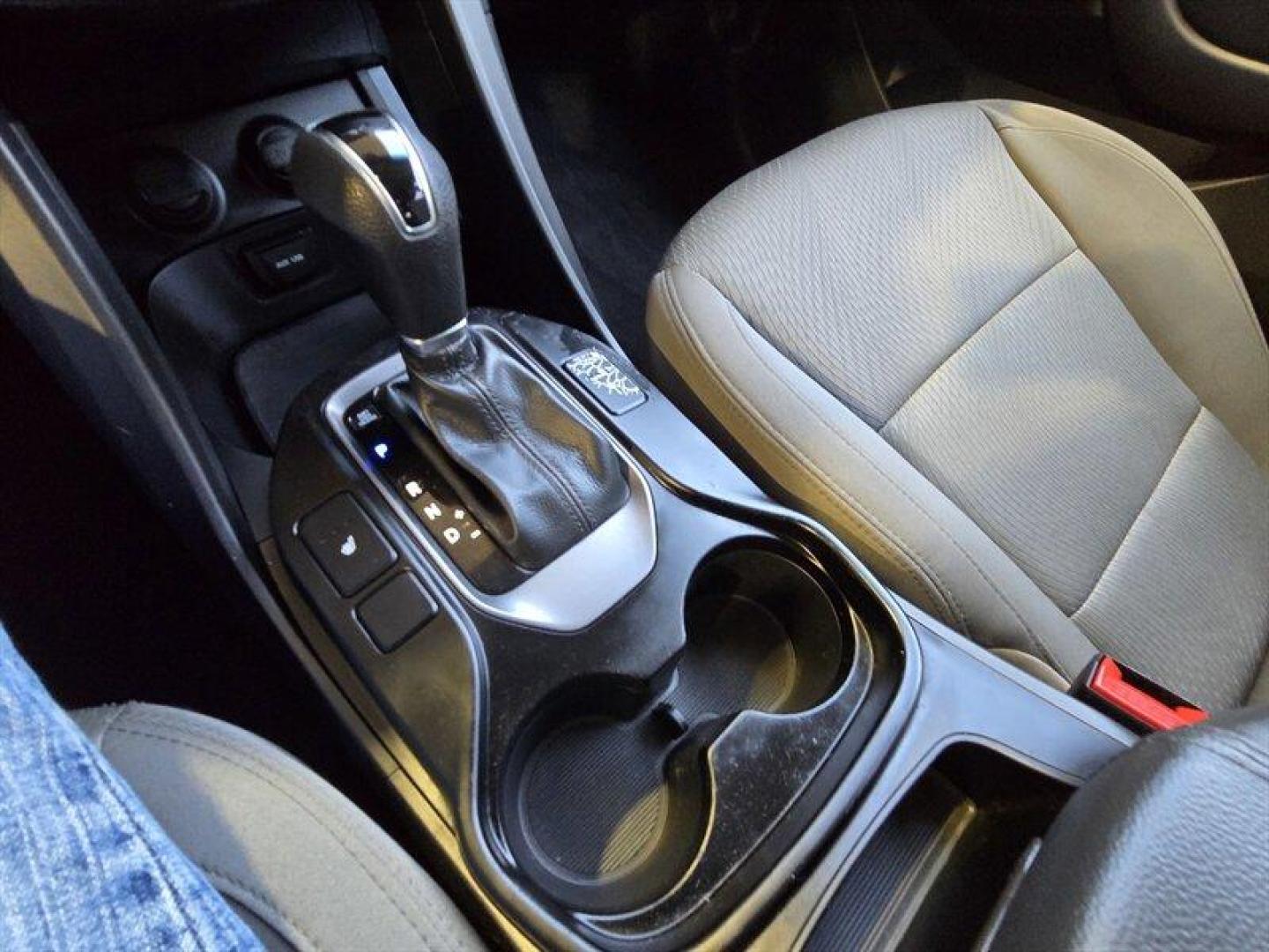 2015 Mineral Gray Hyundai Santa Fe (5XYZUDLBXFG) with an 2.4L I4 190hp 181ft. lbs. engine, Automatic transmission, located at 25355 Eames Street, Channahon, IL, 60410, (815) 467-1807, 41.429108, -88.228432 - Experience reliable performance and practical design with this 2015 Hyundai Santa Fe 2.4L. Powered by a 2.4L inline-4 engine delivering 190 horsepower and 181 lb-ft of torque, this SUV offers a balanced combination of power and efficiency. Finished in Mineral Gray on the exterior and complemented by - Photo#19