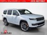 2023 Bright White Clear Coat Jeep Wagoneer Series III (1C4SJVDP4PS) with an Hurricane 3.0L Twin Turbo I6 420hp 468ft. lbs. engine, Automatic transmission, located at 25355 Eames Street, Channahon, IL, 60410, (815) 467-1807, 41.429108, -88.228432 - The 2023 Jeep Wagoneer Series III offers a blend of powerful performance, refined luxury, and advanced technology. Equipped with a Hurricane 3.0L Twin Turbo I6 engine, it delivers 420 horsepower and 468 ft-lbs of torque, providing confident acceleration and smooth driving dynamics. The factory defau- Photo#0