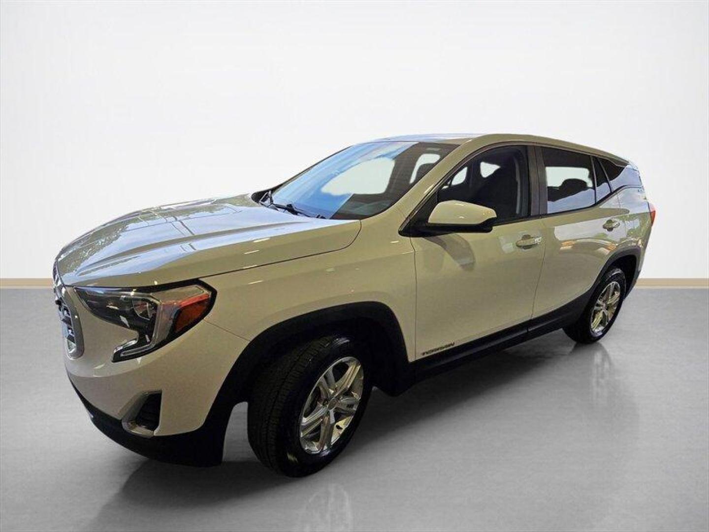 2021 Summit White GMC Terrain SLE (3GKALTEV5ML) with an 1.5L Turbo I4 170hp 203ft. lbs. engine, Automatic transmission, located at 25355 Eames Street, Channahon, IL, 60410, (815) 467-1807, 41.429108, -88.228432 - The 2021 GMC Terrain SLE is equipped with a 1.5L Turbo I4 engine delivering 170 horsepower and 203 lb.-ft. of torque, offering a balanced combination of performance and efficiency. Finished in Summit White, this Terrain features a sleek exterior complemented by a Jet Black interior, providing a mode- Photo#6