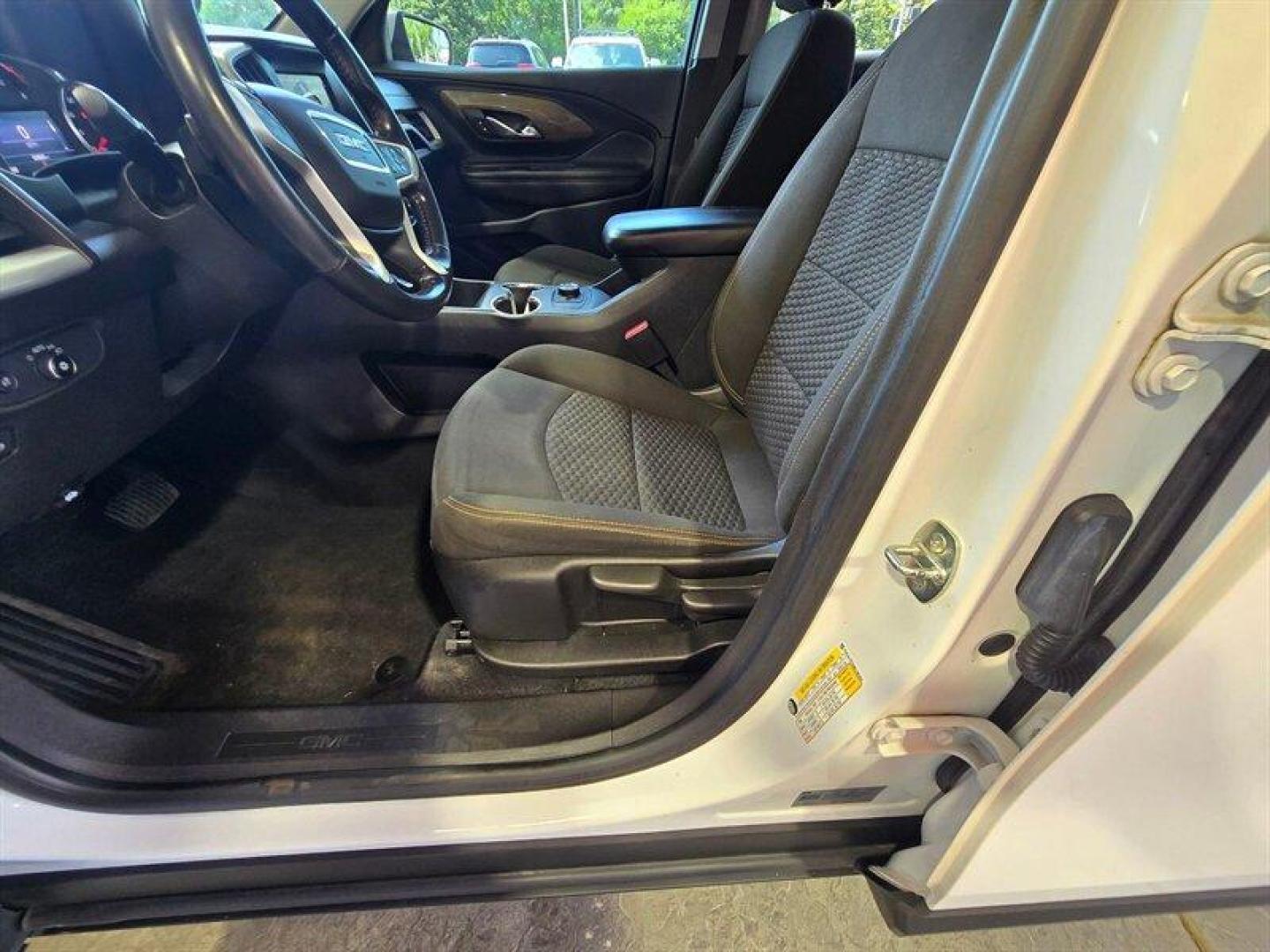 2021 Summit White GMC Terrain SLE (3GKALTEV5ML) with an 1.5L Turbo I4 170hp 203ft. lbs. engine, Automatic transmission, located at 25355 Eames Street, Channahon, IL, 60410, (815) 467-1807, 41.429108, -88.228432 - The 2021 GMC Terrain SLE is equipped with a 1.5L Turbo I4 engine delivering 170 horsepower and 203 lb.-ft. of torque, offering a balanced combination of performance and efficiency. Finished in Summit White, this Terrain features a sleek exterior complemented by a Jet Black interior, providing a mode- Photo#8