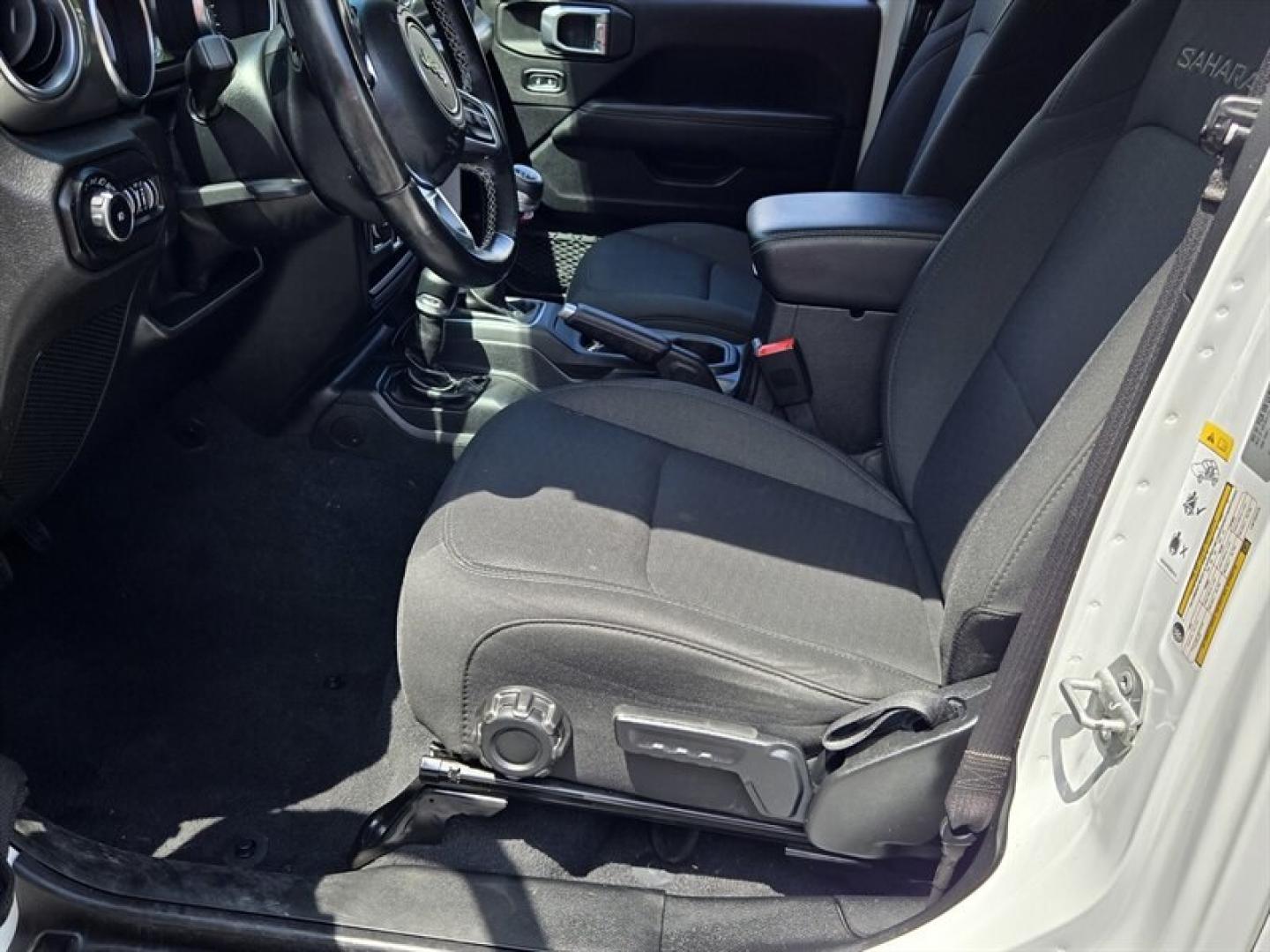 2020 Bright White Clear Coat Jeep Wrangler Unlimited Sahara (1C4HJXEG9LW) with an 3.6L V6 285hp 260ft. lbs. engine, 6 Speed Manual transmission, located at 25355 Eames Street, Channahon, IL, 60410, (815) 467-1807, 41.429108, -88.228432 - The 2020 Jeep Wrangler Unlimited Sahara is a versatile and capable SUV designed for both on-road comfort and off-road adventure. Powered by a 3.6L V6 engine delivering 285 horsepower and 260 lb-ft of torque, this model offers a balanced blend of performance and efficiency. Its fuel economy stands at- Photo#10