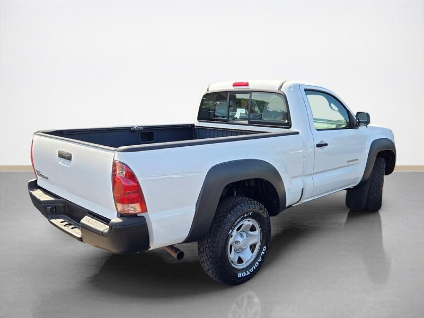 2008 Super White Toyota Tacoma (5TEPX42NX8Z) with an 2.7L I4 159hp 180ft. lbs. engine, 5 Speed Manual transmission, located at 25355 Eames Street, Channahon, IL, 60410, (815) 467-1807, 41.429108, -88.228432 - ** HARD TO FIND REG CAB, 4X4, 4 CYLINDER, 5 SPEED MANUAL TRANSMISSION. ** This 2008 Toyota Tacoma is equipped with a reliable 2.7L inline-4 engine delivering 159 horsepower and 180 ft-lbs of torque. The exterior features a clean White finish, complemented by a Gray interior that offers a comfortabl- Photo#3