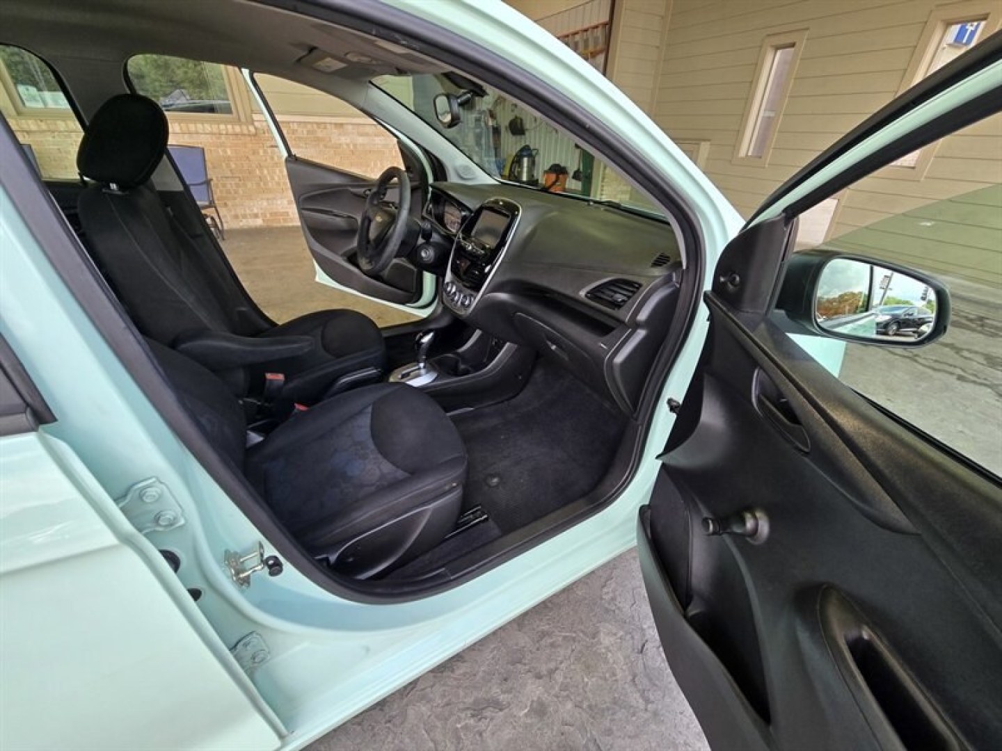 2017 Mint Chevrolet Spark LS (KL8CB6SA0HC) with an Ecotec 1.4L I4 98hp 94ft. lbs. engine, Automatic transmission, located at 25355 Eames Street, Channahon, IL, 60410, (815) 467-1807, 41.429108, -88.228432 - ** HARD TO FIND IN MINT COLOR. **This 2017 Chevrolet Spark LS CVT offers a reliable and efficient driving experience, powered by an Ecotec 1.4L I4 engine delivering 98 horsepower and 94 ft-lbs of torque. The exterior features a distinctive green finish, complemented by a black interior that provides- Photo#21
