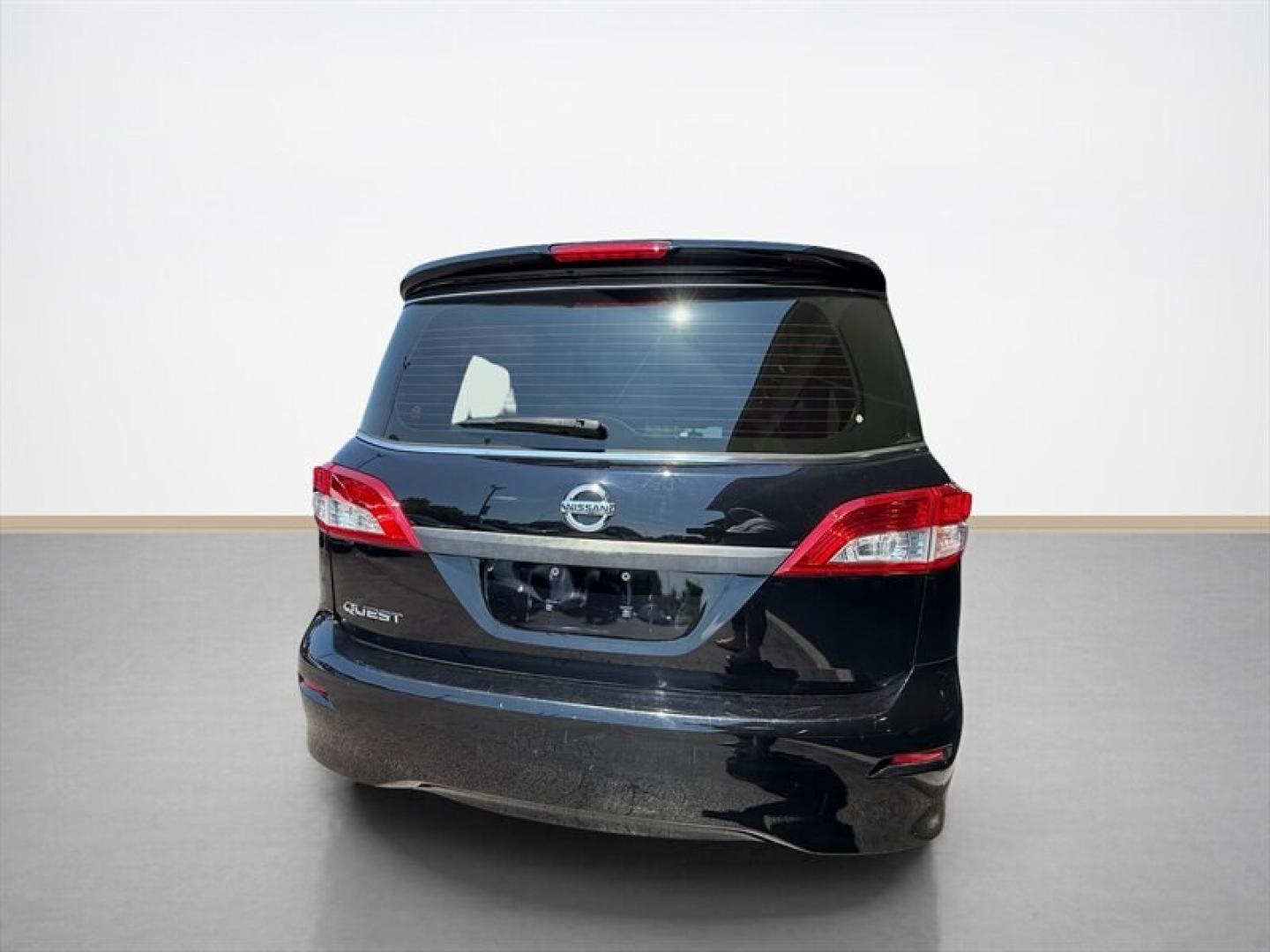 2015 Super Black Nissan Quest 3.5 S (JN8AE2KP6F9) with an 3.5L V6 260hp 240ft. lbs. engine, Automatic transmission, located at 25355 Eames Street, Channahon, IL, 60410, (815) 467-1807, 41.429108, -88.228432 - Dominate the road with the 2015 Nissan Quest 3.5 S a powerhouse minivan built to deliver relentless performance and unbeatable versatility. Under the hood, a robust 3.5L V6 engine roars with 260 horsepower and 240 lb-ft of torque, giving you the muscle to conquer city streets and highways alike. T- Photo#4