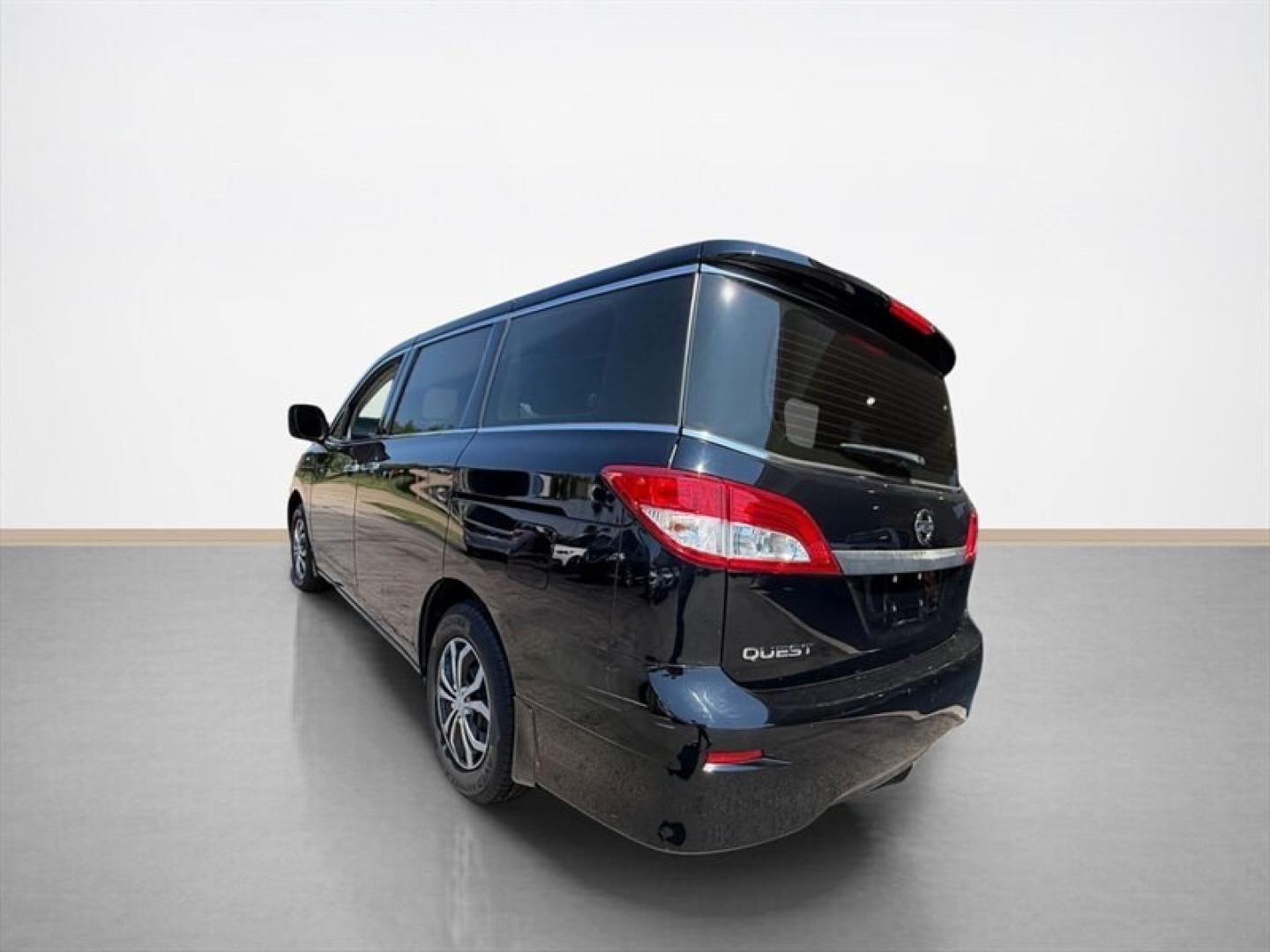 2015 Super Black Nissan Quest 3.5 S (JN8AE2KP6F9) with an 3.5L V6 260hp 240ft. lbs. engine, Automatic transmission, located at 25355 Eames Street, Channahon, IL, 60410, (815) 467-1807, 41.429108, -88.228432 - Dominate the road with the 2015 Nissan Quest 3.5 S a powerhouse minivan built to deliver relentless performance and unbeatable versatility. Under the hood, a robust 3.5L V6 engine roars with 260 horsepower and 240 lb-ft of torque, giving you the muscle to conquer city streets and highways alike. T- Photo#5