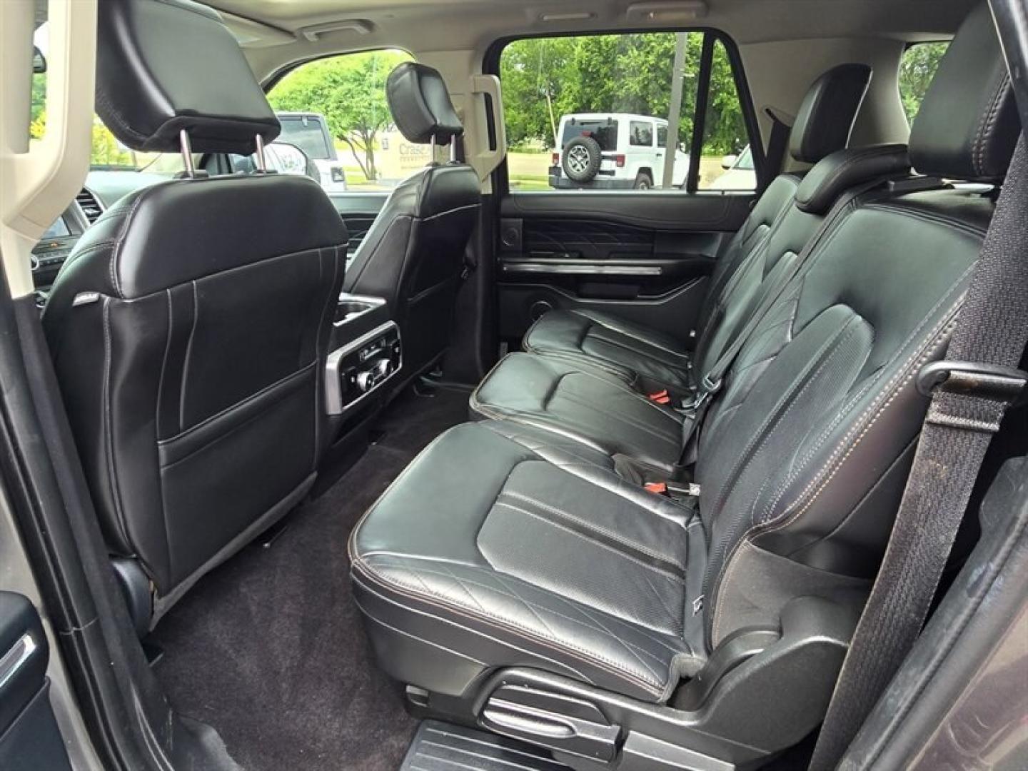 2021 Magnetic Ford Expedition MAX Platinum (1FMJK1MT0ME) with an EcoBoost 3.5L Twin Turbo V6 400hp 480ft. lbs. engine, Automatic transmission, located at 25355 Eames Street, Channahon, IL, 60410, (815) 467-1807, 41.429108, -88.228432 - Feast your eyes on this 2021 Ford Expedition MAX Platinum the SUV thats basically the superhero of family road trips and weekend adventures. Powered by a burly EcoBoost 3.5L Twin Turbo V6 engine, this beast roars out 400 horsepower and 480 lb-ft of torque, which is enough to make you feel like you- Photo#27