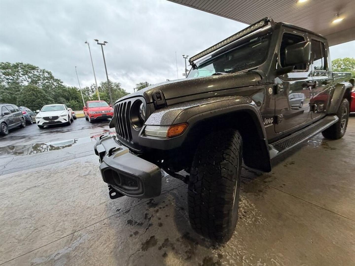 2020 Granite Crystal Metallic Clear Coat Jeep Gladiator Overland (1C6HJTFG6LL) with an 3.6L V6 285hp 260ft. lbs. engine, Automatic transmission, located at 25355 Eames Street, Channahon, IL, 60410, (815) 467-1807, 41.429108, -88.228432 - Unleash the beast with the 2020 Jeep Gladiator Overlandwhere rugged capability meets refined power. Under the hood roars a formidable 3.6L V6 engine delivering 285 horsepower and 260 ft-lbs of torque that dominate every terrain without breaking a sweat. Clocking in with less than 29,000 milesaveragi- Photo#7