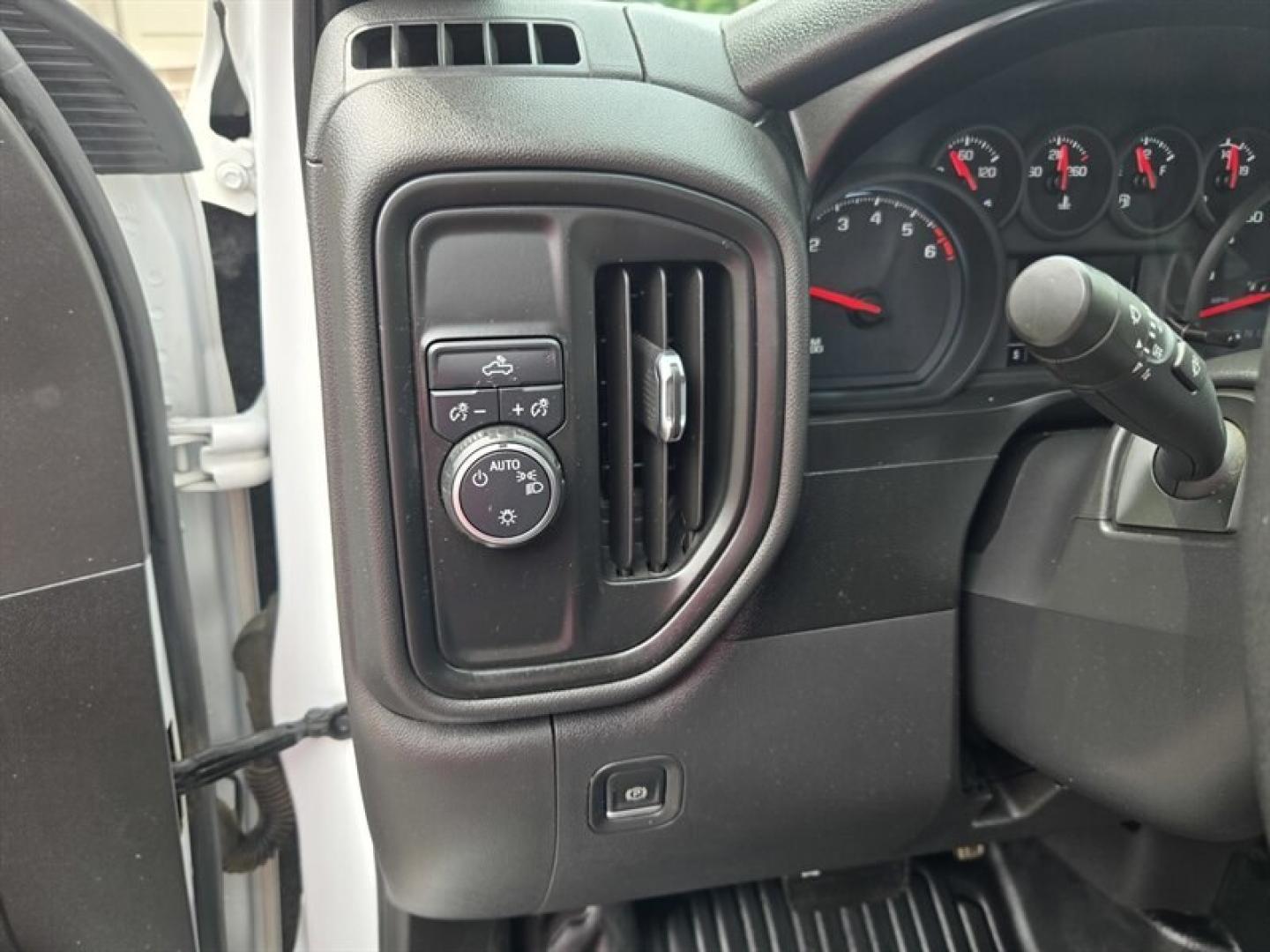 2021 Summit White Chevrolet Silverado 1500 WT (3GCNWAEK4MG) with an 2.7L Turbo I4 310hp 348ft. lbs. engine, Automatic transmission, located at 25355 Eames Street, Channahon, IL, 60410, (815) 467-1807, 41.429108, -88.228432 - The 2021 Chevrolet Silverado 1500 Work Truck is equipped with a 2.7L Turbo Inline-4 engine delivering 310 horsepower and 348 lb-ft of torque, providing a balance of power and efficiency. Finished in Summit White, the exterior presents a clean and professional appearance, complemented by a Jet Black- Photo#11