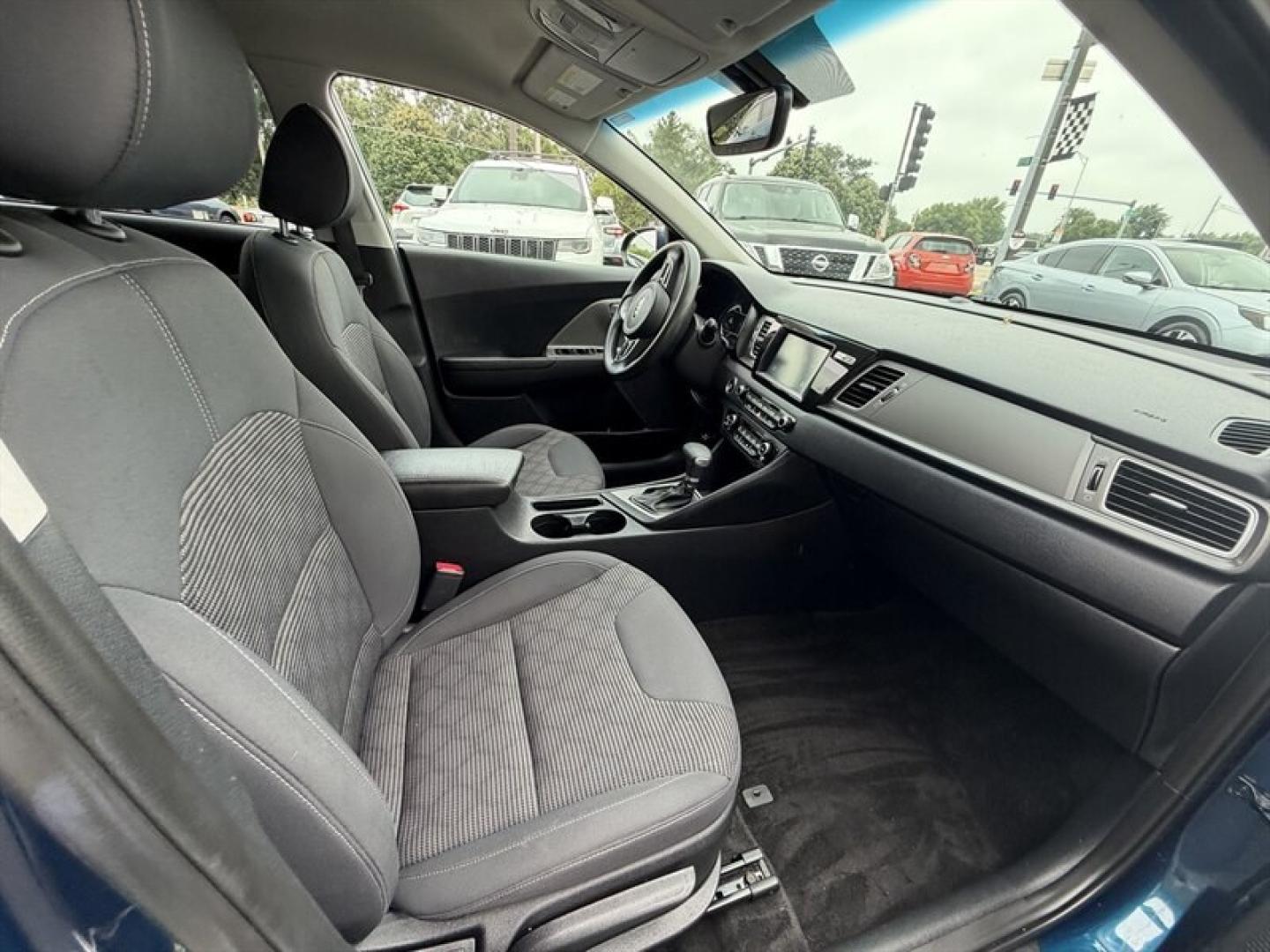 2019 Deep Cerulean Kia Niro LX (KNDCB3LC7K5) with an 1.6L Hybrid I4 139hp 195ft. lbs. engine, 6 Speed Manual transmission, located at 25355 Eames Street, Channahon, IL, 60410, (815) 467-1807, 41.429108, -88.228432 - Ready to turn heads and save the planet in style? Feast your eyes on this 2019 Kia Niro LX, rocking a stunning Deep Cerulean exterior thats cooler than your exs new flame. Slide inside to the Charcoal interior, where comfort meets sleek sophisticationbecause you deserve nothing less. Under the hood- Photo#10