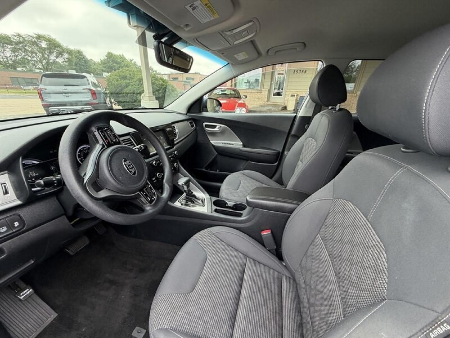 2019 Deep Cerulean Kia Niro LX (KNDCB3LC7K5) with an 1.6L Hybrid I4 139hp 195ft. lbs. engine, 6 Speed Manual transmission, located at 25355 Eames Street, Channahon, IL, 60410, (815) 467-1807, 41.429108, -88.228432 - Ready to turn heads and save the planet in style? Feast your eyes on this 2019 Kia Niro LX, rocking a stunning Deep Cerulean exterior thats cooler than your exs new flame. Slide inside to the Charcoal interior, where comfort meets sleek sophisticationbecause you deserve nothing less. Under the hood- Photo#14