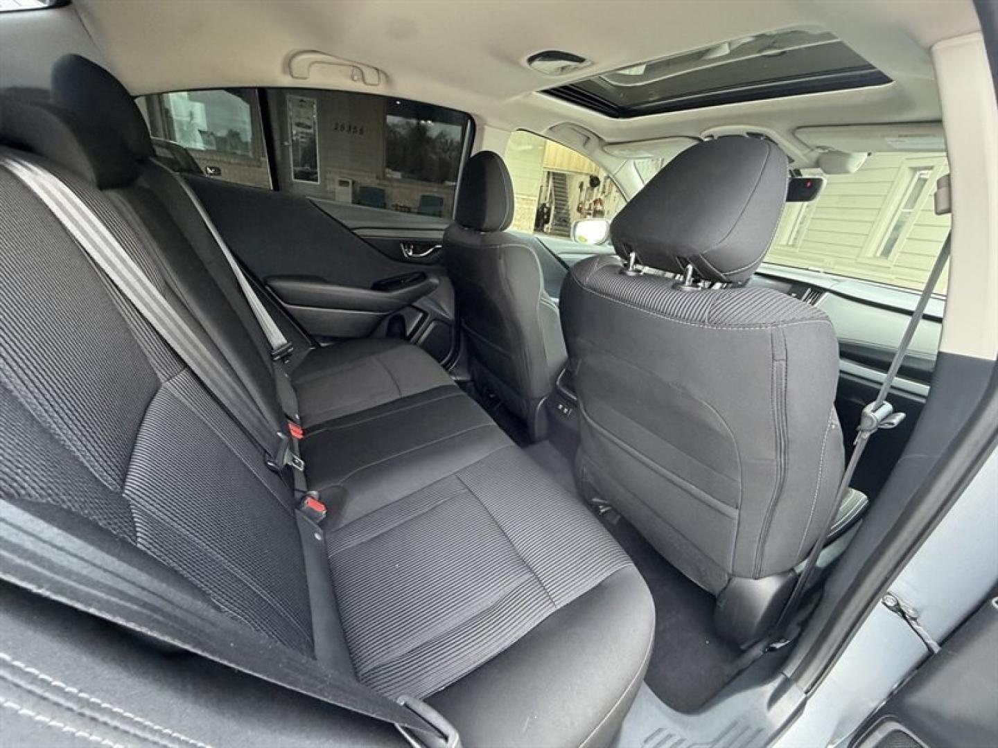 2021 Ice Silver Metallic Subaru Legacy Premium (4S3BWAF69M3) with an 2.5L H4 182hp 178ft. lbs. engine, Automatic transmission, located at 25355 Eames Street, Channahon, IL, 60410, (815) 467-1807, 41.429108, -88.228432 - Experience reliable performance and refined comfort with this 2021 Subaru Legacy Premium. Powered by a 2.5L horizontally opposed 4-cylinder engine, this sedan delivers 182 horsepower and 178 lb-ft of torque, providing a balanced blend of power and efficiency. The exterior showcases a sleek Ice Silve- Photo#12