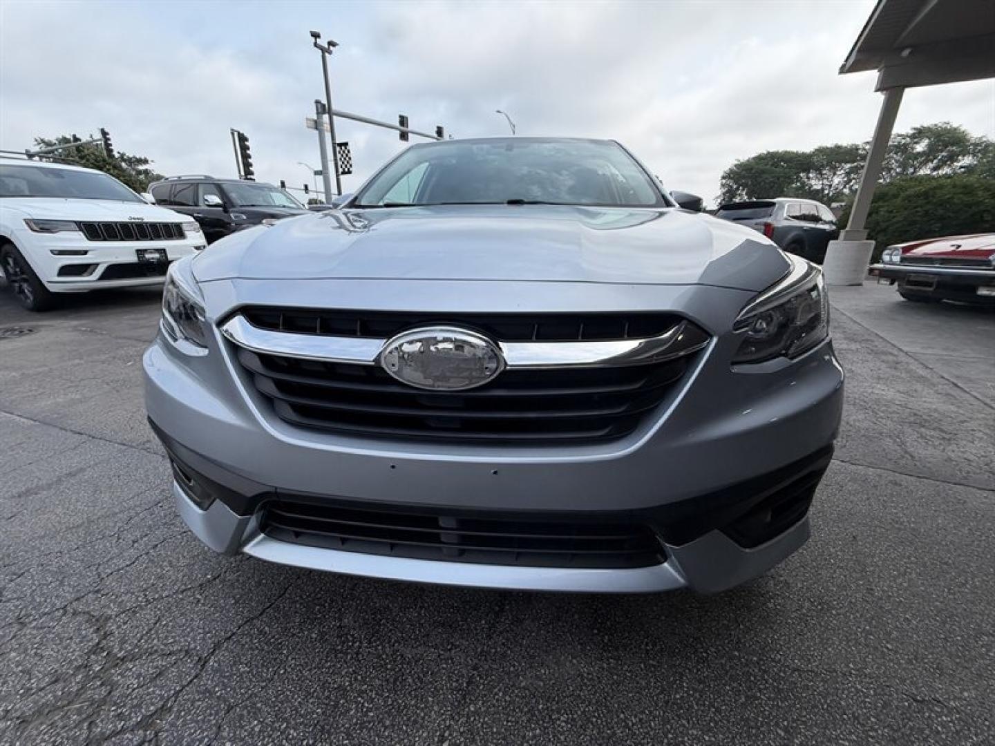 2021 Ice Silver Metallic Subaru Legacy Premium (4S3BWAF69M3) with an 2.5L H4 182hp 178ft. lbs. engine, Automatic transmission, located at 25355 Eames Street, Channahon, IL, 60410, (815) 467-1807, 41.429108, -88.228432 - Experience reliable performance and refined comfort with this 2021 Subaru Legacy Premium. Powered by a 2.5L horizontally opposed 4-cylinder engine, this sedan delivers 182 horsepower and 178 lb-ft of torque, providing a balanced blend of power and efficiency. The exterior showcases a sleek Ice Silve- Photo#9