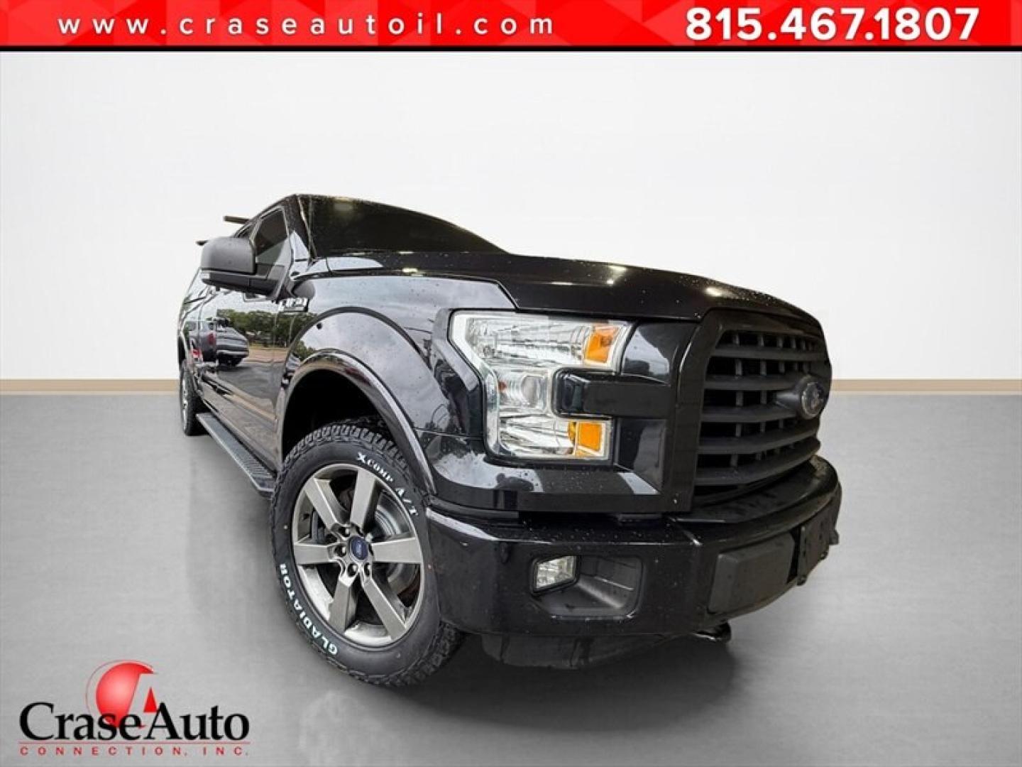 2015 Tuxedo Black Metallic Ford F-150 XLT (1FTFX1EF1FK) with an 5.0L Flex Fuel V8 385hp 387ft. lbs. engine, Automatic transmission, located at 25355 Eames Street, Channahon, IL, 60410, (815) 467-1807, 41.429108, -88.228432 - Ready to own the road AND the weekend? Check out this 2015 Ford F-150 XLT, powered by a beastly 5.0L Flex Fuel V8 engine delivering a juicy 385 horsepower and 387 ft-lbs of torque. This truck doesnt just driveit dominates with power and precision, whether youre towing, hauling, or just cruising in s- Photo#0