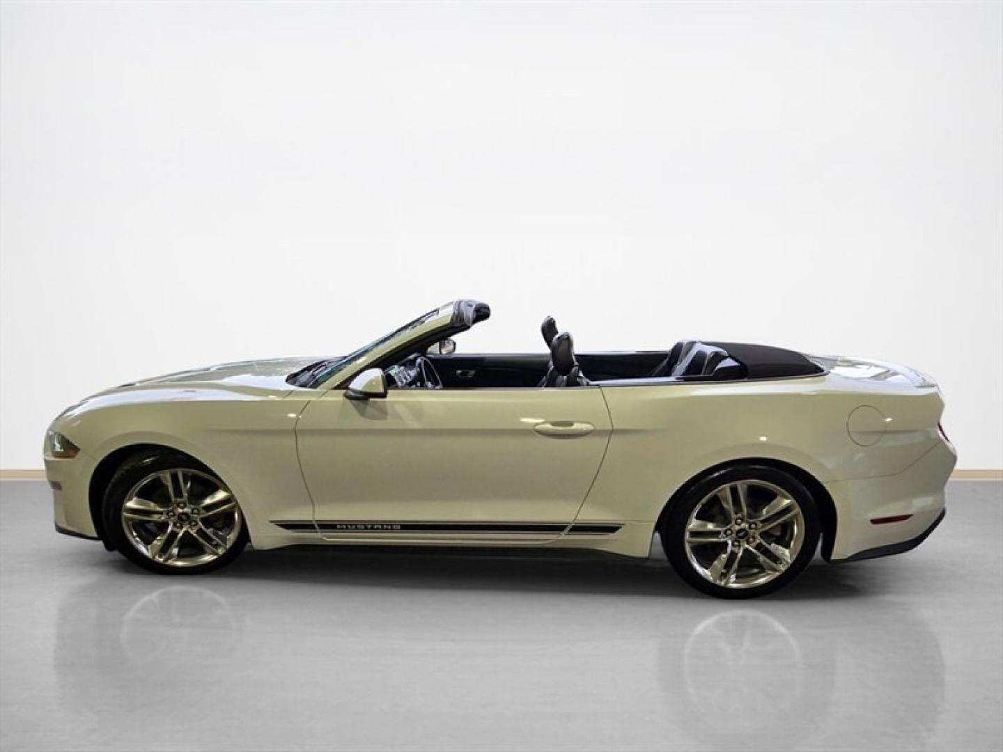 2020 Oxford White Ford Mustang EcoBoost Premium (1FATP8UH5L5) with an EcoBoost 2.3L Turbo I4 310hp 350ft. lbs. engine, Automatic transmission, located at 25355 Eames Street, Channahon, IL, 60410, (815) 467-1807, 41.429108, -88.228432- Photo#6