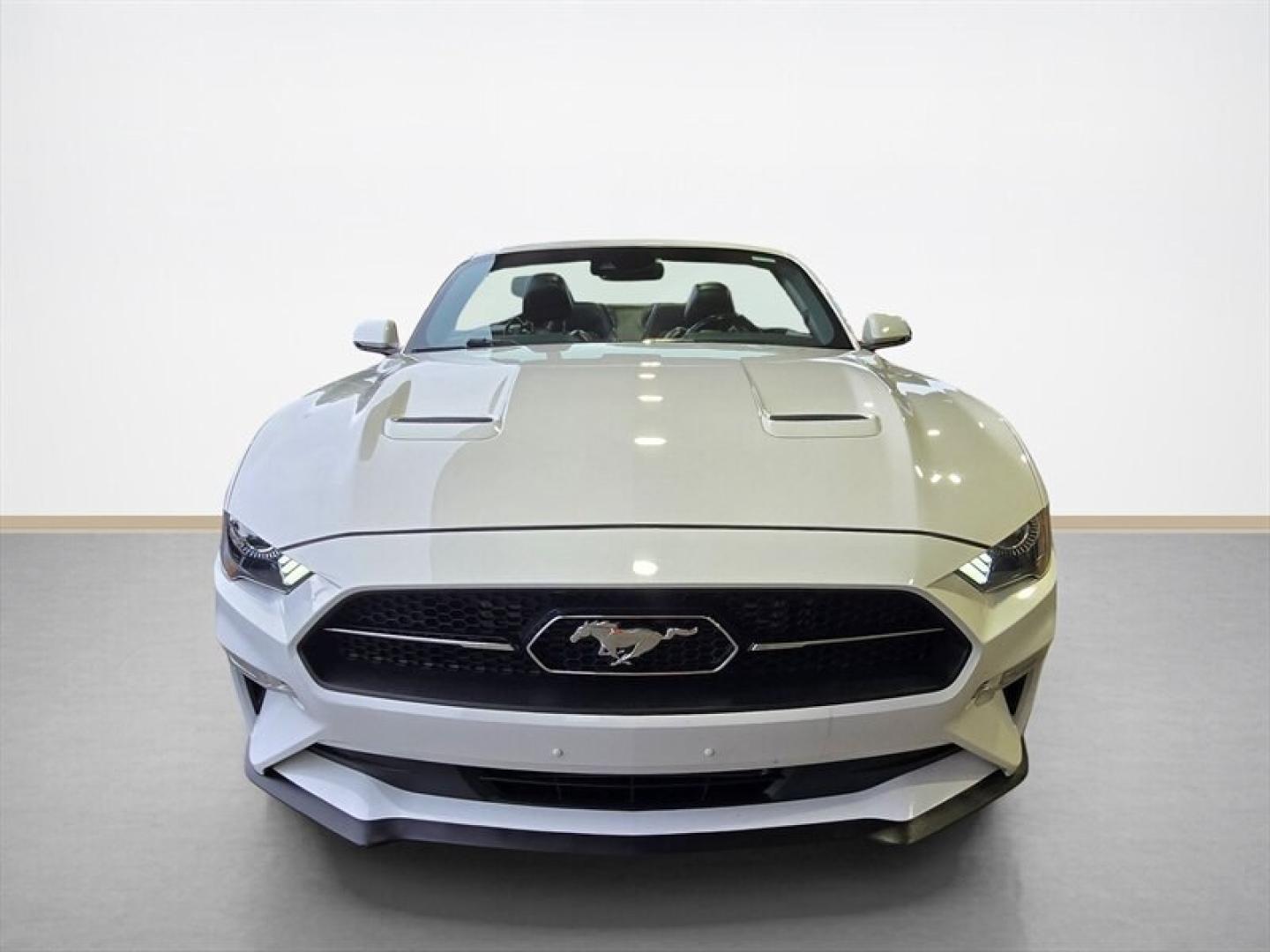 2020 Oxford White Ford Mustang EcoBoost Premium (1FATP8UH5L5) with an EcoBoost 2.3L Turbo I4 310hp 350ft. lbs. engine, Automatic transmission, located at 25355 Eames Street, Channahon, IL, 60410, (815) 467-1807, 41.429108, -88.228432- Photo#8