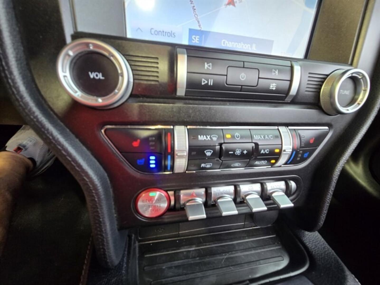 2020 Oxford White Ford Mustang EcoBoost Premium (1FATP8UH5L5) with an EcoBoost 2.3L Turbo I4 310hp 350ft. lbs. engine, Automatic transmission, located at 25355 Eames Street, Channahon, IL, 60410, (815) 467-1807, 41.429108, -88.228432- Photo#16