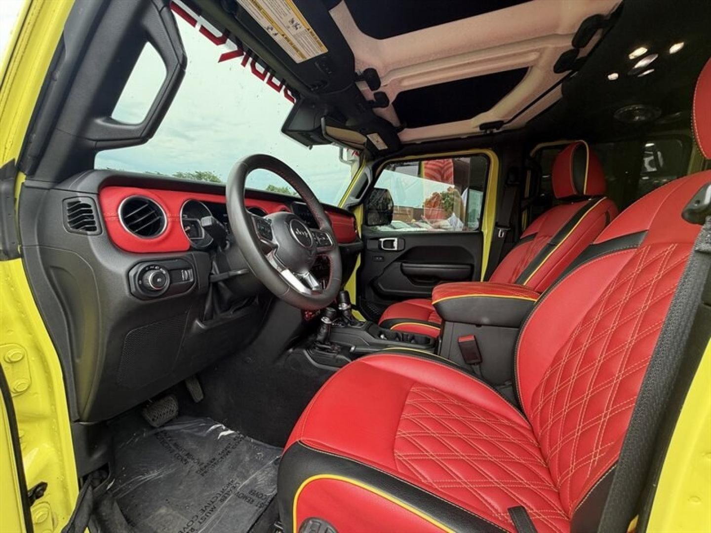 2023 High Velocity Clear Coat Jeep Wrangler Rubicon (1C4JJXFM9PW) with an 3.0L Diesel Turbo V6 260hp 442ft. lbs. engine, Automatic transmission, located at 25355 Eames Street, Channahon, IL, 60410, (815) 467-1807, 41.429108, -88.228432 - Meet the 2023 Jeep Wrangler Rubicon, the ultimate badass ready to conquer any terrain with style and gusto. Under the hood, it's rocking a 3.0L Diesel Turbo V6, cranking out a hearty 260 horsepower and a monster 442 ft-lbs of torquebecause when youre off-roading, power isnt just a want, its a need.- Photo#19