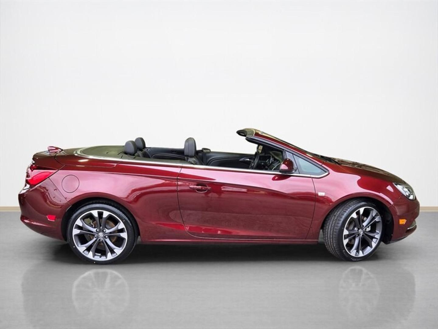 2019 Burgundy Buick Cascada Premium (W04WH3N56KG) with an 1.6L Turbo I4 200hp 207ft. lbs. engine, Automatic transmission, located at 25355 Eames Street, Channahon, IL, 60410, (815) 467-1807, 41.429108, -88.228432 - Discover the 2019 Buick Cascada Premium, a stylish and efficient convertible that combines performance with comfort. Powered by a 1.6L Turbo I4 engine delivering 200 horsepower and 207 ft-lbs of torque, this vehicle offers a smooth and responsive driving experience. The Cascada features a striking B- Photo#1
