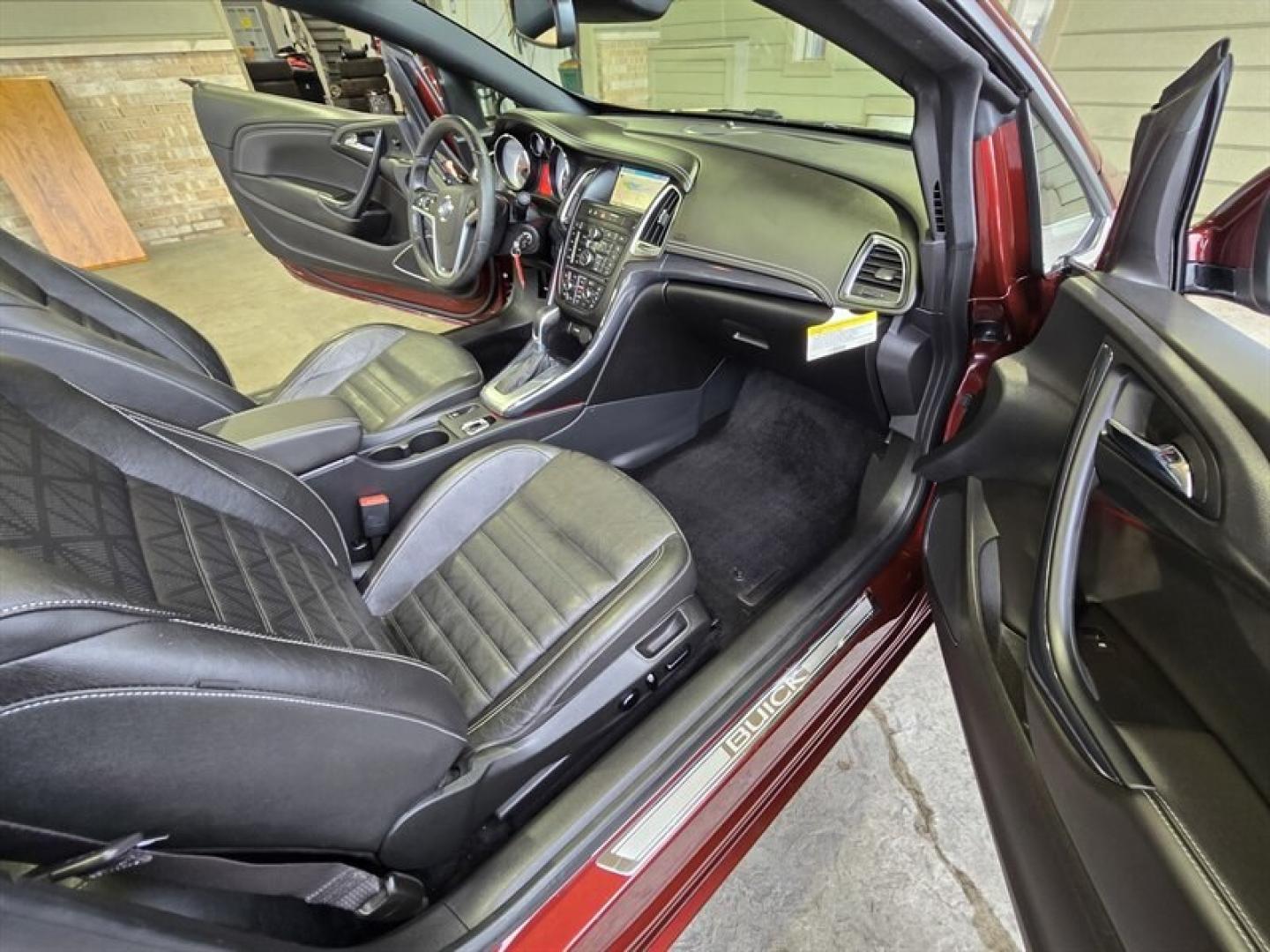 2019 Burgundy Buick Cascada Premium (W04WH3N56KG) with an 1.6L Turbo I4 200hp 207ft. lbs. engine, Automatic transmission, located at 25355 Eames Street, Channahon, IL, 60410, (815) 467-1807, 41.429108, -88.228432 - Discover the 2019 Buick Cascada Premium, a stylish and efficient convertible that combines performance with comfort. Powered by a 1.6L Turbo I4 engine delivering 200 horsepower and 207 ft-lbs of torque, this vehicle offers a smooth and responsive driving experience. The Cascada features a striking B- Photo#26