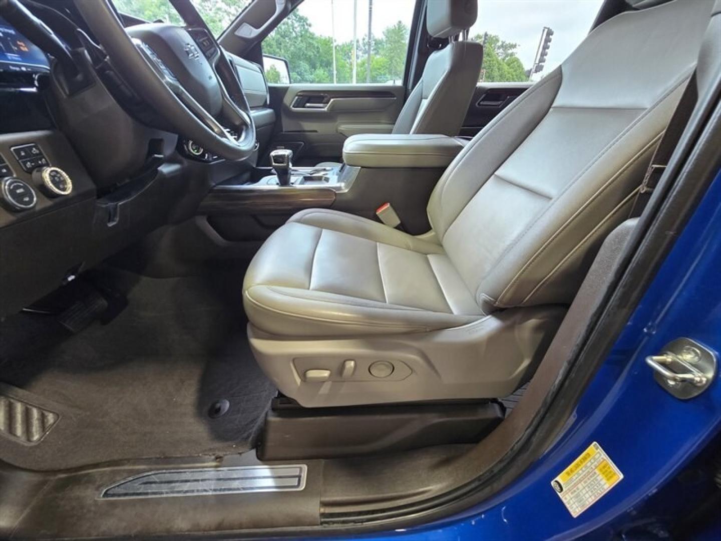 2023 Northsky Blue Metallic Chevrolet Silverado 1500 LT Trail Boss (3GCUDFED7PG) with an EcoTec3 5.3L V8 355hp 383ft. lbs. engine, Automatic transmission, located at 25355 Eames Street, Channahon, IL, 60410, (815) 467-1807, 41.429108, -88.228432 - The 2023 Chevrolet Silverado 1500 LT Trail Boss is a versatile and capable full-size pickup truck designed to handle both work and everyday driving with confidence. Powered by a robust EcoTec3 5.3L V8 engine delivering 355 horsepower and 383 lb-ft of torque, this truck offers a balance of performanc- Photo#9