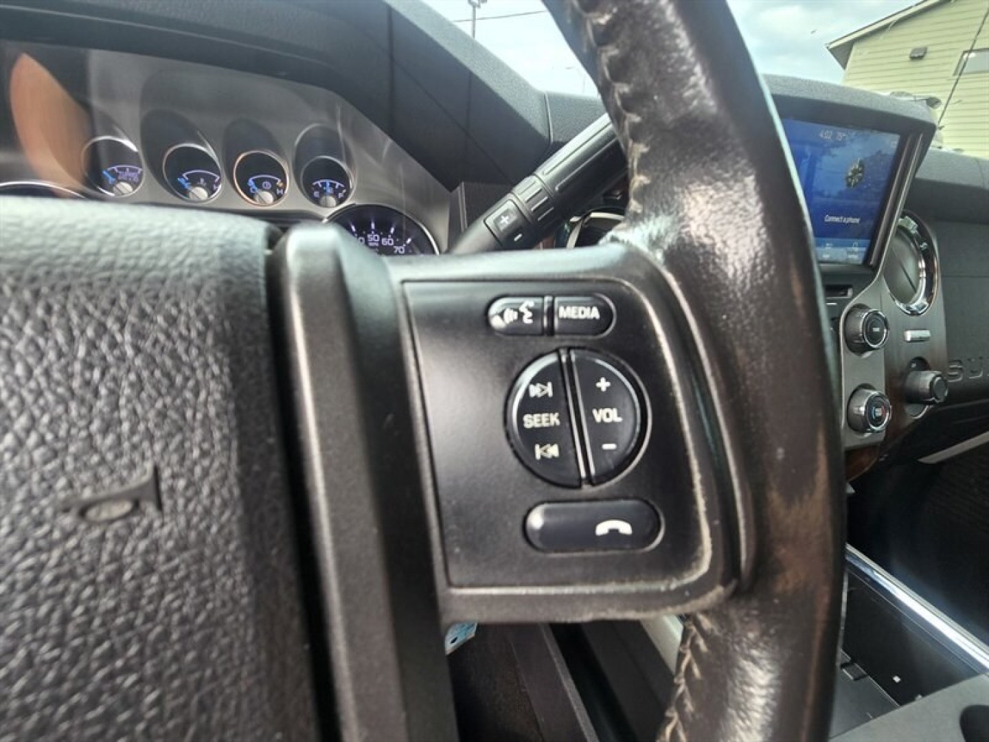2015 Magnetic Metallic Ford F-350 Lariat (1FT8W3BT9FE) with an 6.7 engine, Automatic transmission, located at 25355 Eames Street, Channahon, IL, 60410, (815) 467-1807, 41.429108, -88.228432 - The 2015 Ford F-350 LARIAT is a powerful and reliable heavy-duty truck designed to meet the demands of both work and everyday driving. It is equipped with a robust 6.7-liter Power Stroke V8 Turbo Diesel engine, delivering impressive torque and horsepower for towing and hauling with confidence. This- Photo#15