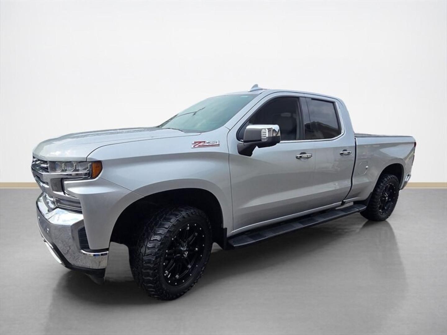 2019 Silver Ice Metallic Chevrolet Silverado 1500 LTZ (1GCRYGED0KZ) with an EcoTec3 5.3L V8 355hp 383ft. lbs. engine, Automatic transmission, located at 25355 Eames Street, Channahon, IL, 60410, (815) 467-1807, 41.429108, -88.228432 - The 2019 Chevrolet Silverado 1500 LTZ is equipped with a powerful EcoTec3 5.3L V8 engine delivering 355 horsepower and 383 lb-ft of torque. Finished in a sleek Silver exterior with a Black interior, this truck combines capability with a refined appearance. It has been driven below 70,000 miles, aver- Photo#7