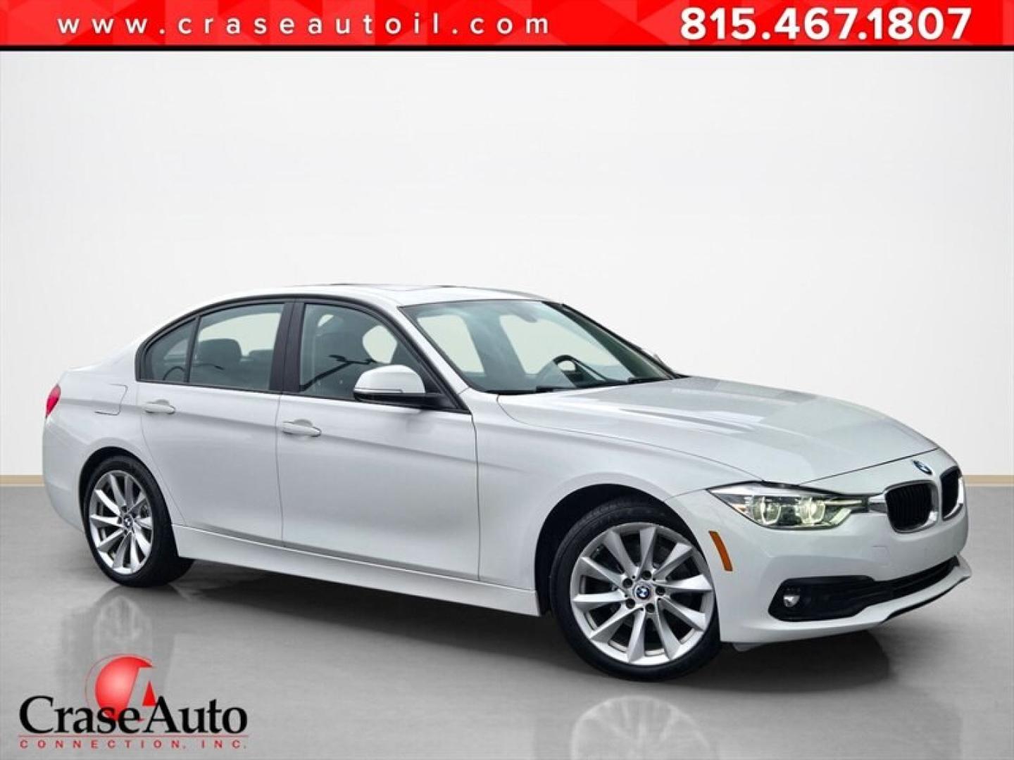 2018 Alpine White BMW 320i xDrive (WBA8A3C52JA) with an 2.0L Turbo I4 180hp 200ft. lbs. engine, Automatic transmission, located at 25355 Eames Street, Channahon, IL, 60410, (815) 467-1807, 41.429108, -88.228432 - Discover the 2018 BMW 320i xDrive, a well-maintained luxury sedan that combines performance, efficiency, and classic BMW styling. Powered by a 2.0L turbocharged inline-4 engine delivering 180 horsepower and 200 lb-ft of torque, this model offers a balanced driving experience with responsive accelera- Photo#0