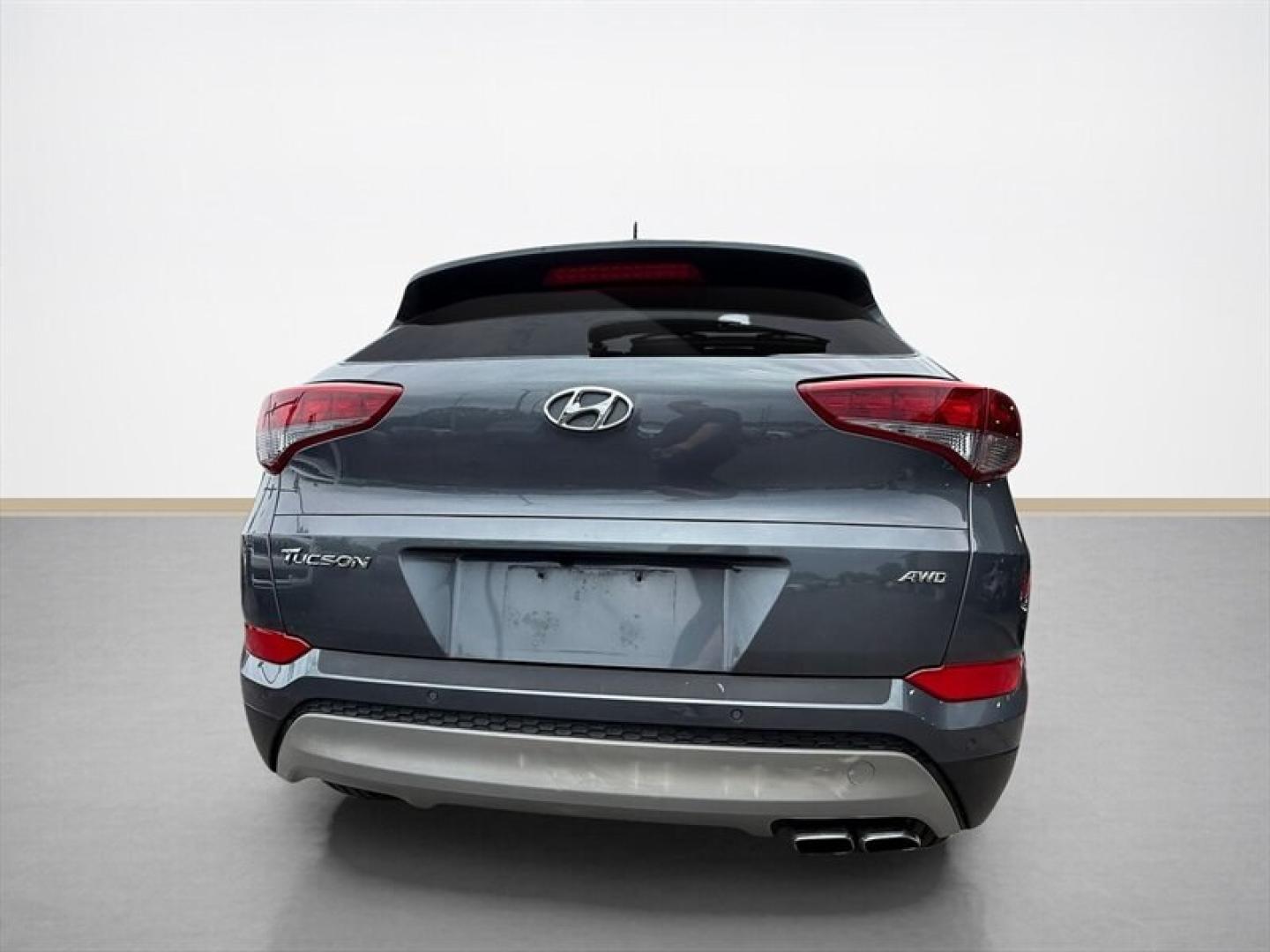 2017 Coliseum Gray Hyundai TUCSON AWD Value (KM8J3CA21HU) with an 1.6L Turbo I4 175hp 195ft. lbs. engine, Automatic transmission, located at 25355 Eames Street, Channahon, IL, 60410, (815) 467-1807, 41.429108, -88.228432 - Ready to roll in style and confidence? Check out this 2017 Hyundai Tucson Value, rocking that sleek Coliseum Gray exterior with a classy Gray interior that says, Ive arrived. Under the hood, you get a peppy 1.6L Turbo I4 engine pumping out 175 horsepower and 195 ft-lbs of torque enough zip to keep- Photo#4